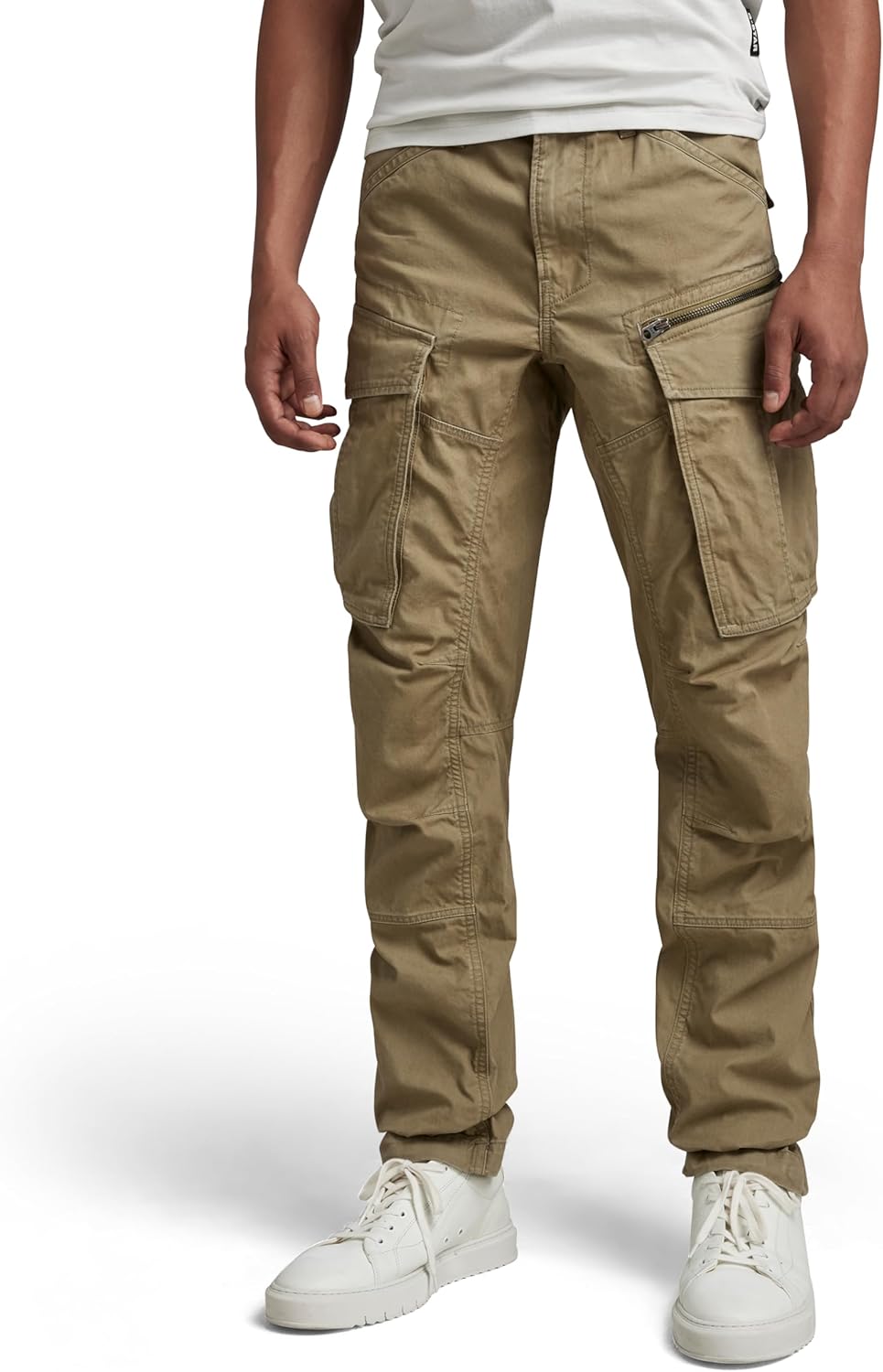 G-STAR RAW Men's Rovic Zip 3D Straight Tapered Fit Cargo Pants