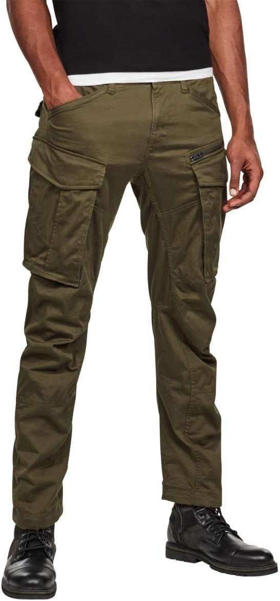 G-STAR RAW Men's Rovic Zip 3D Straight Tapered Fit Cargo Pants