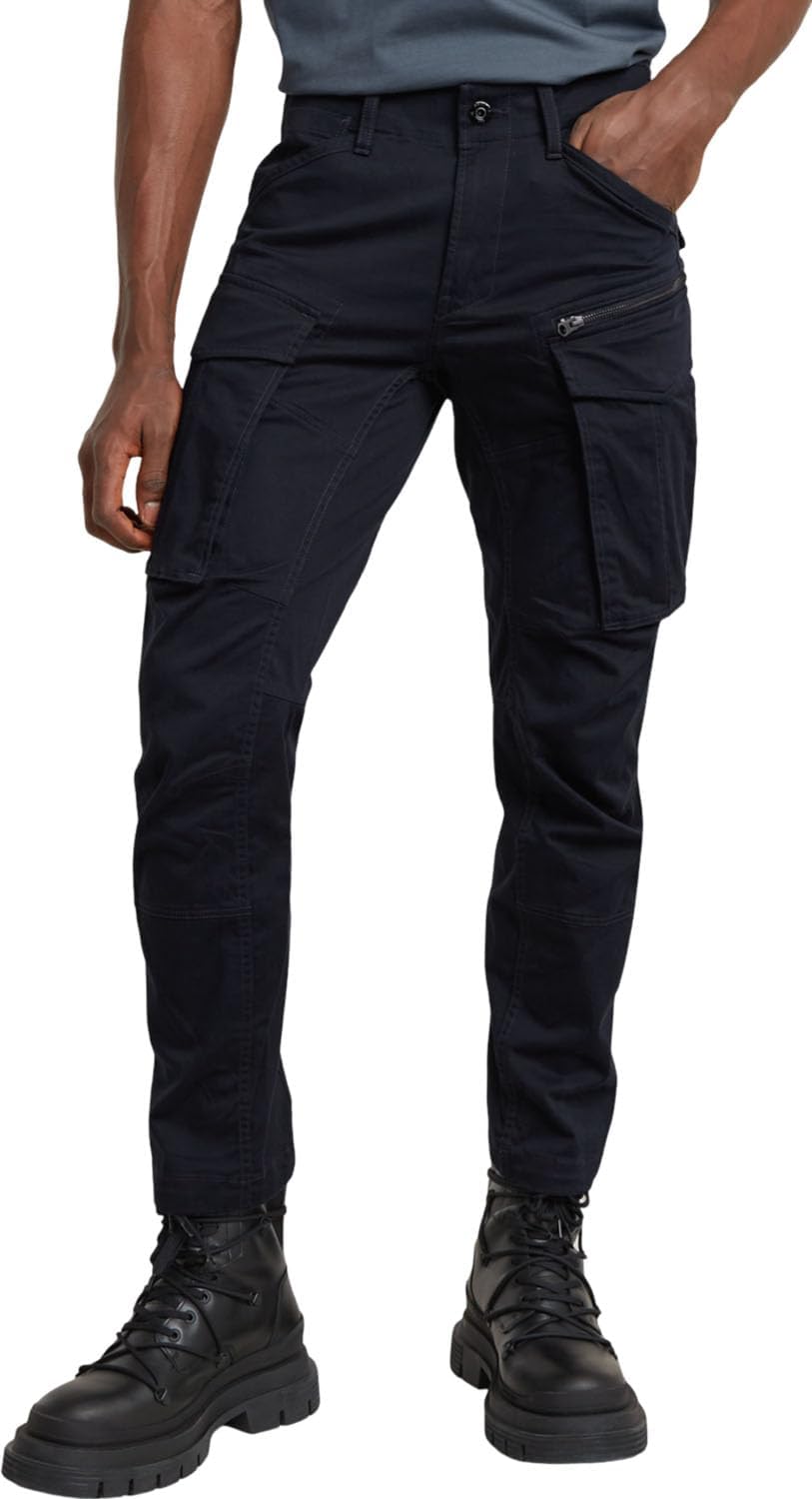 G-STAR RAW Men's Rovic Zip 3D Straight Tapered Fit Cargo Pants