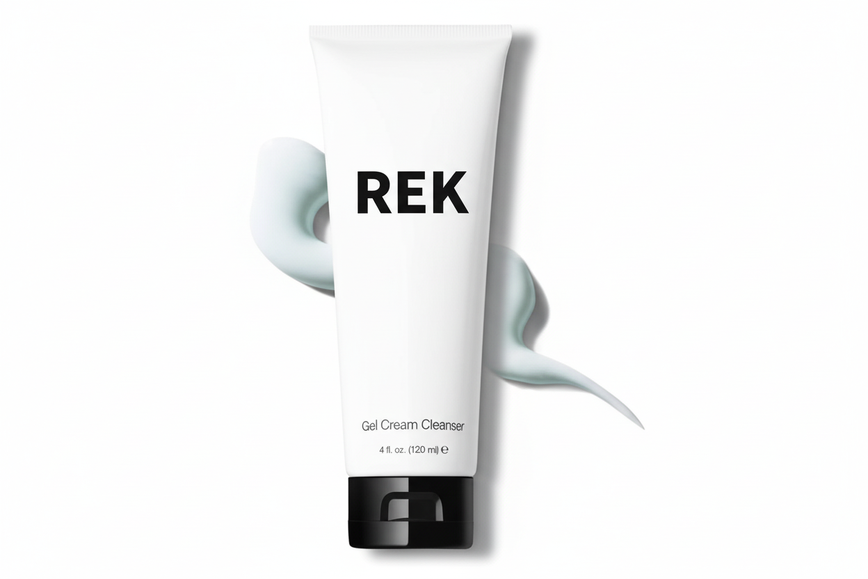 Gel Cream Cleanser – Hydrating & Gentle | REK Cosmetics