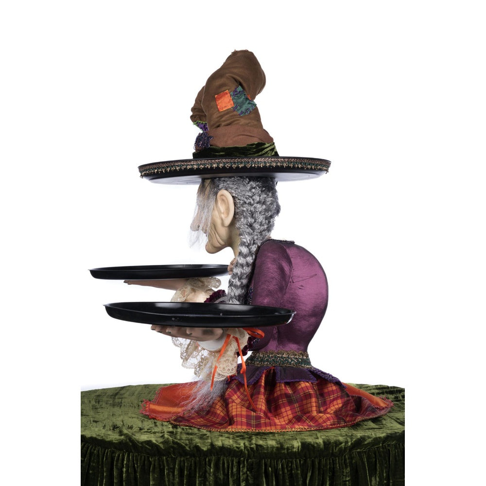 Gertrude Grimoir Witch Cupcake Server by Katherine's Collection