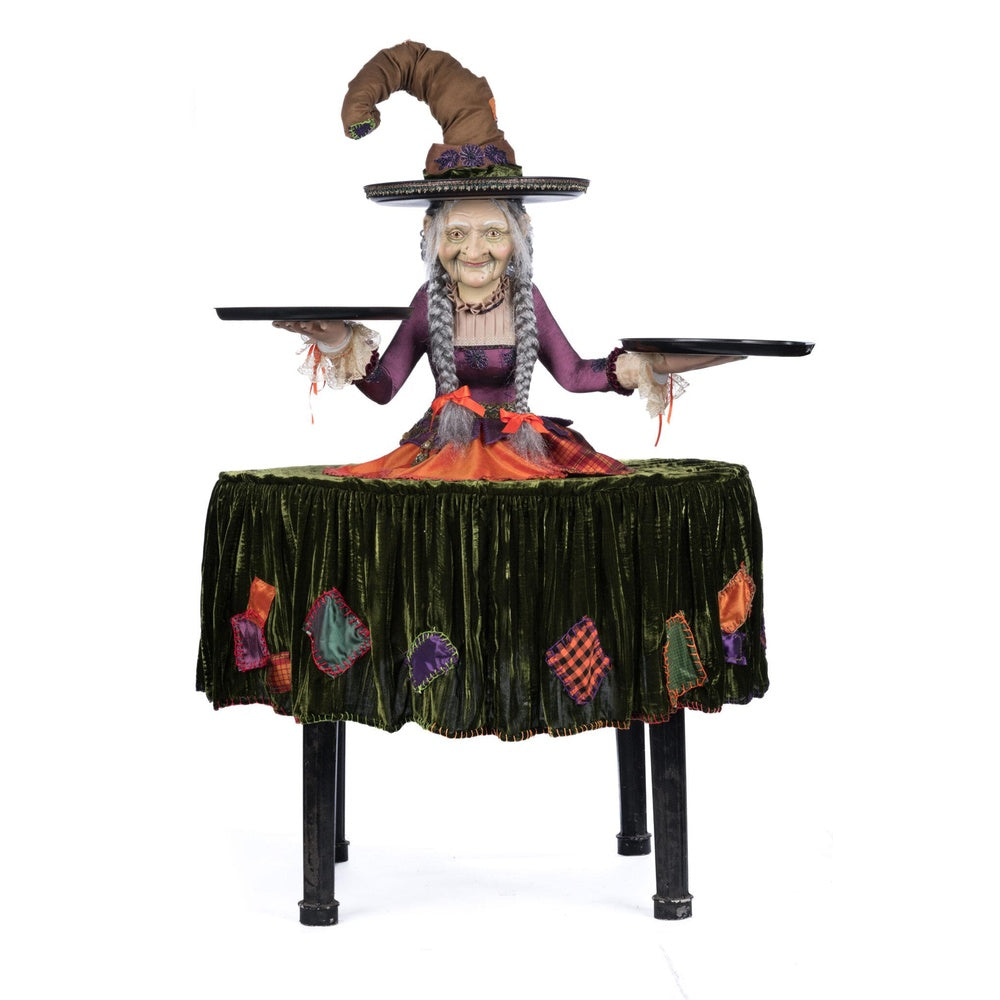 Gertrude Grimoir Witch Cupcake Server by Katherine's Collection