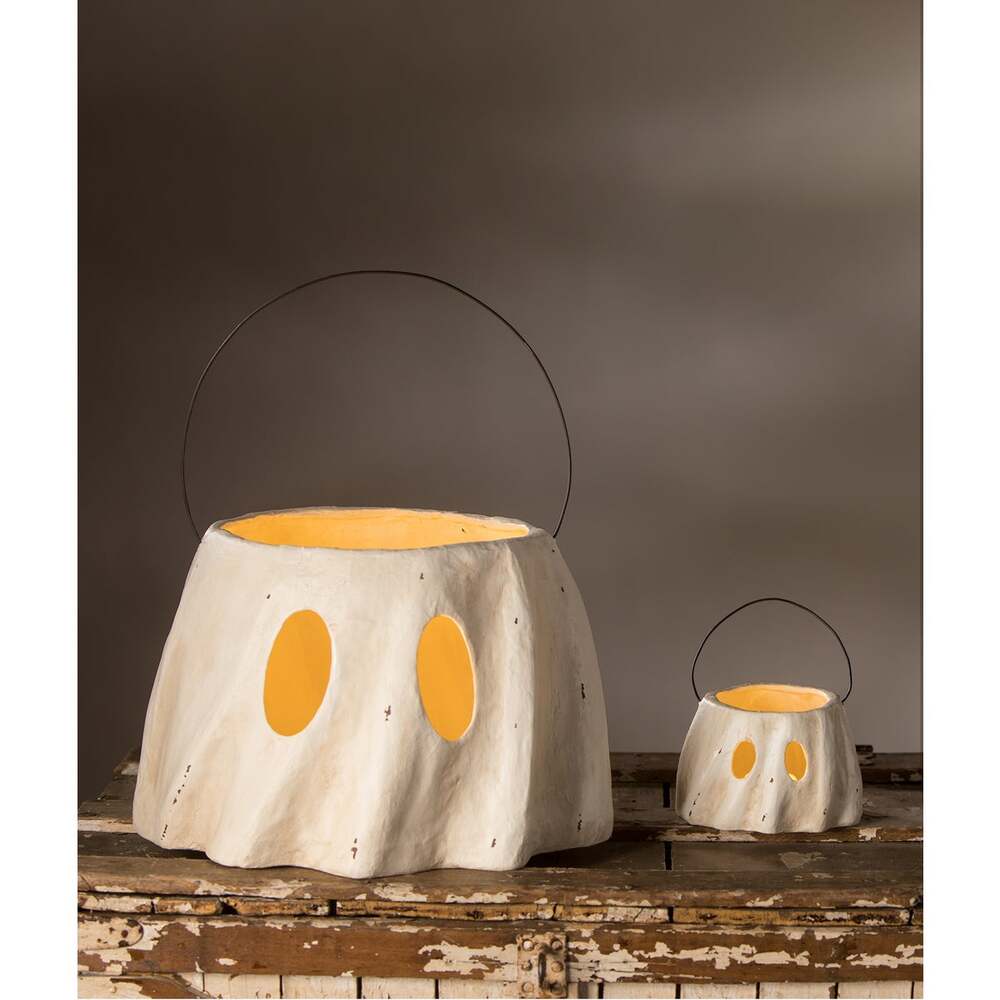 Ghost Bucket Ornament by Bethany Lowe Designs