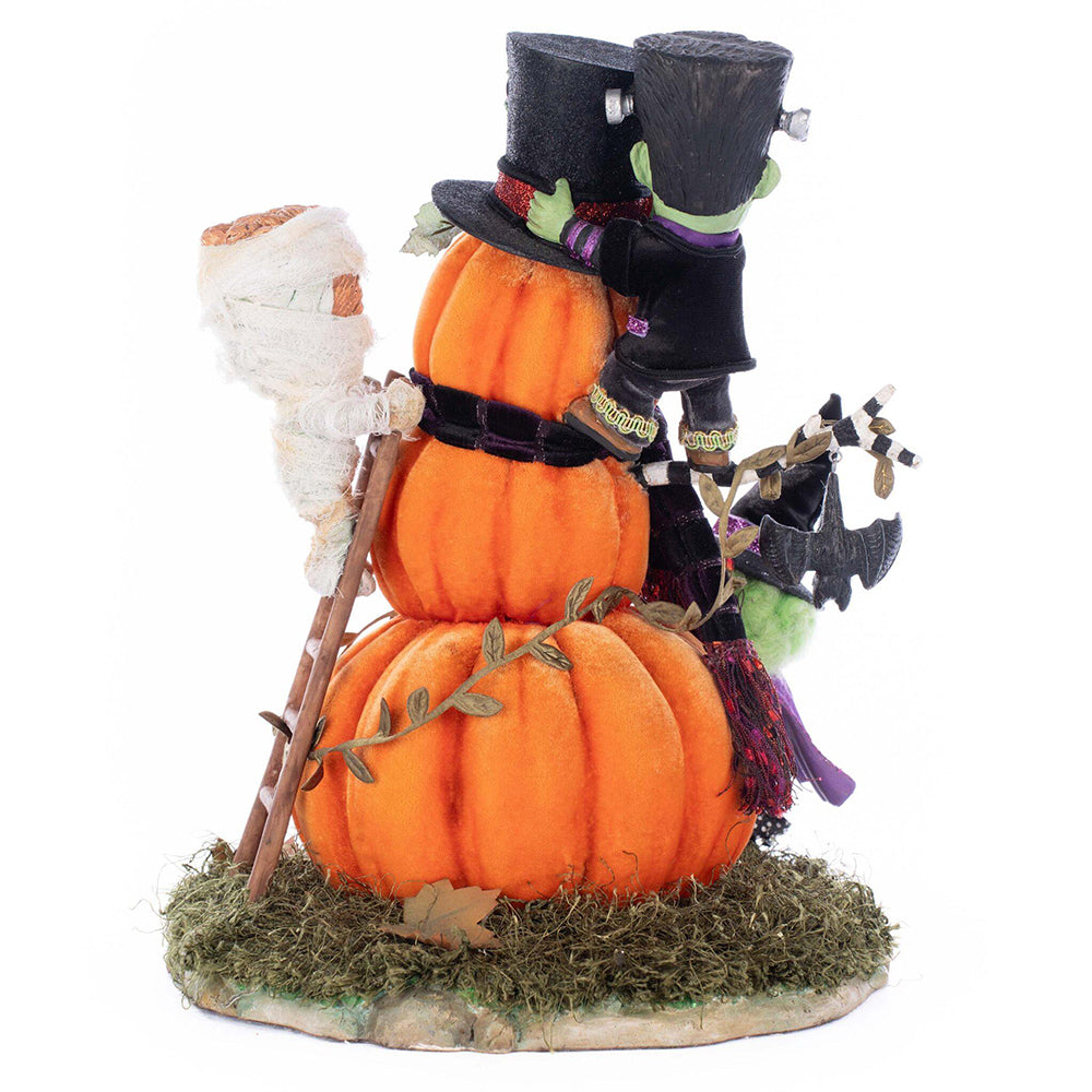 Ghouls Building Pumpkin Man by Katherine's Collection