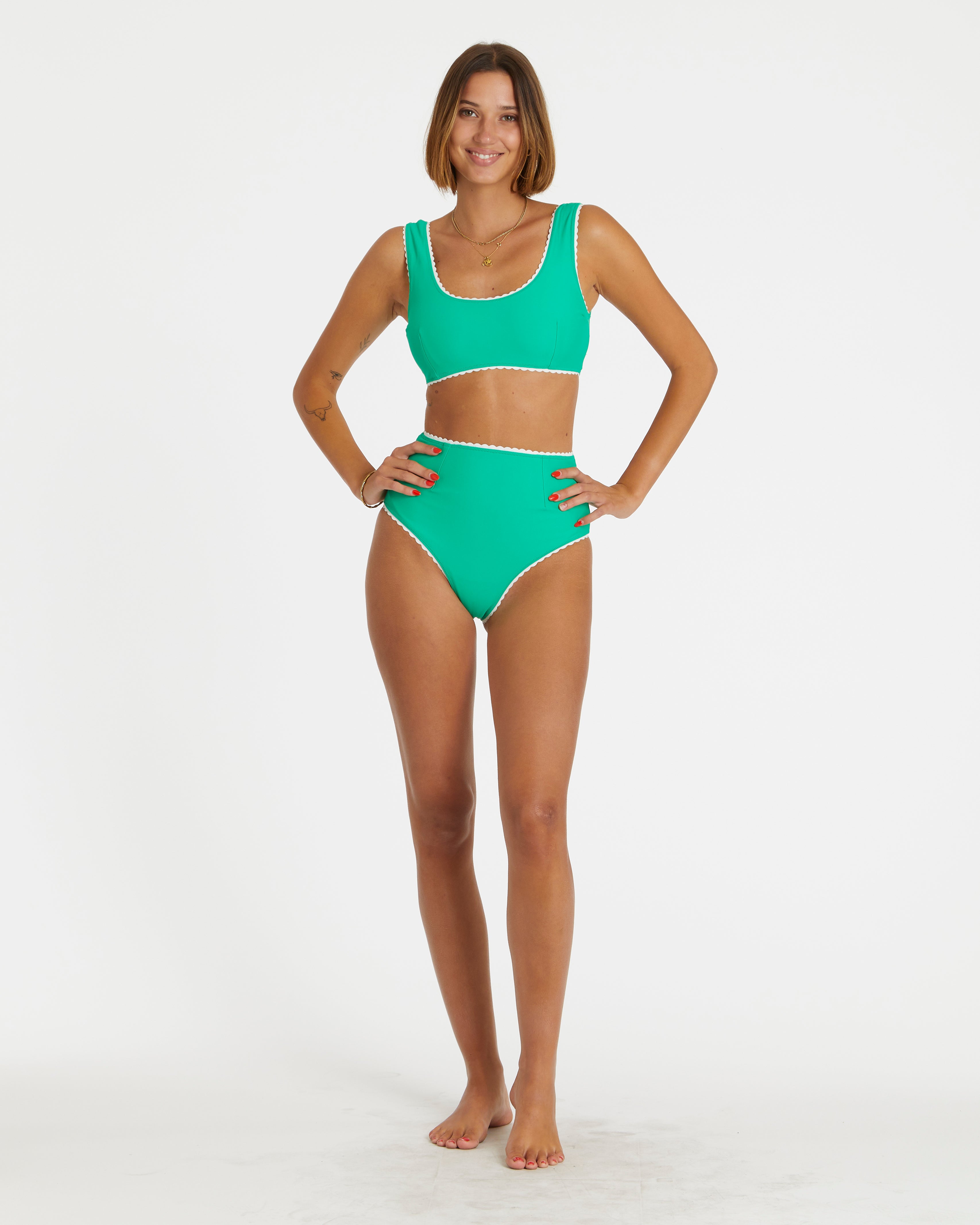 Gingham Bikini (Green)