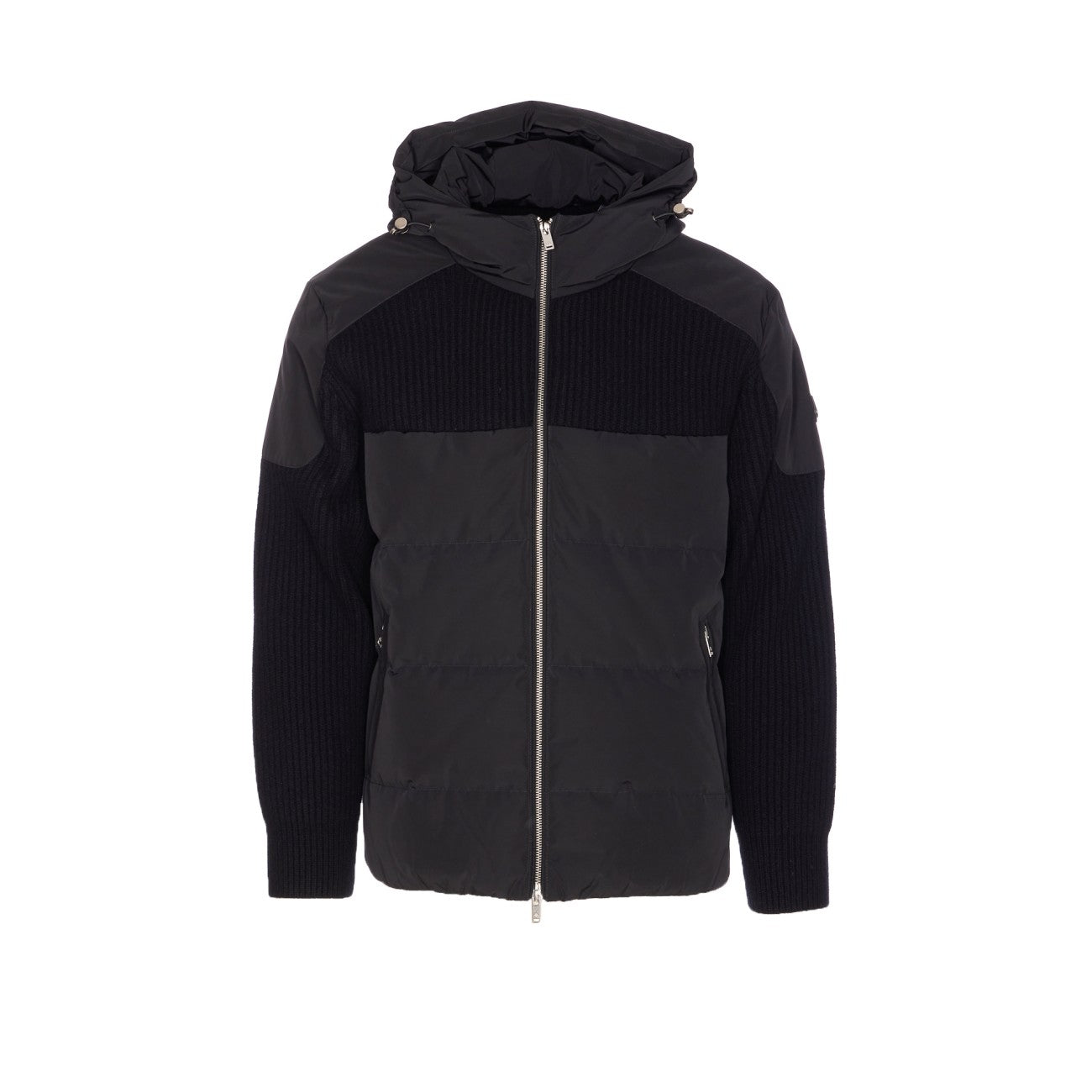 Moose Knuckles Men Glenvale Knit Hybrid Jacket