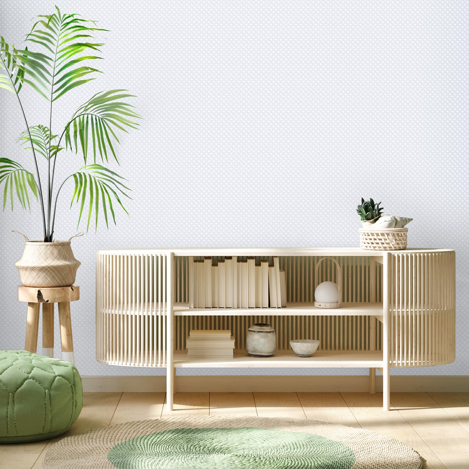 Glotoch Self Adhesive Shelf Liner for Kitchen Cabinets, Renter Friendly Peel and Stick Shlef Liners, Premium Contact Shelf Paper for Drawer, Bathroom, Pantry, Green Herringbone