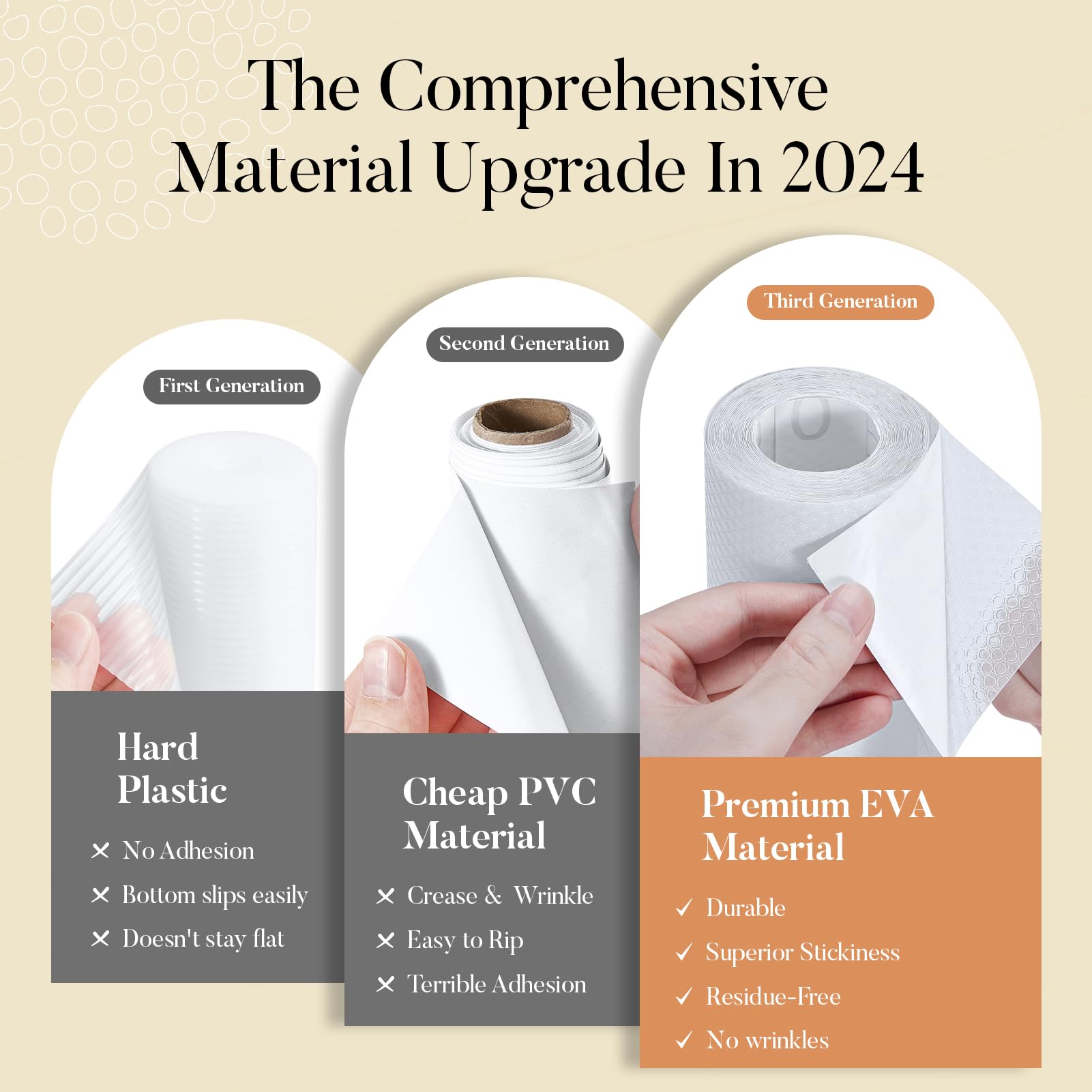 Glotoch Self Adhesive Shelf Liner for Kitchen Cabinets, Renter Friendly Peel and Stick Shlef Liners, Premium Contact Shelf Paper for Drawer, Bathroom, Pantry, Green Herringbone