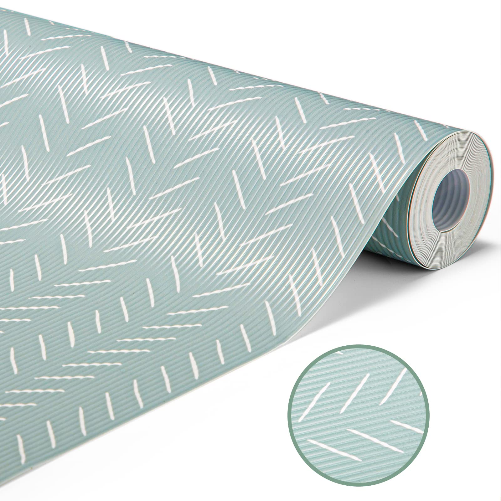 Glotoch Shelf Liner for Kitchen Cabinets Non Adhesive, 12" x20FT(240 Inch) Non Slip Drawer Liners, Waterproof Shelf Paper Closet Liners for Refrigerator Gray