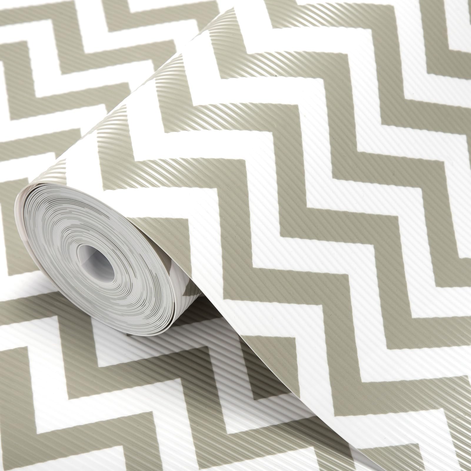 Glotoch Shelf Liner for Kitchen Cabinets Non Adhesive, 12" x20FT(240 Inch) Non Slip Drawer Liners, Waterproof Shelf Paper Closet Liners for Refrigerator Gray