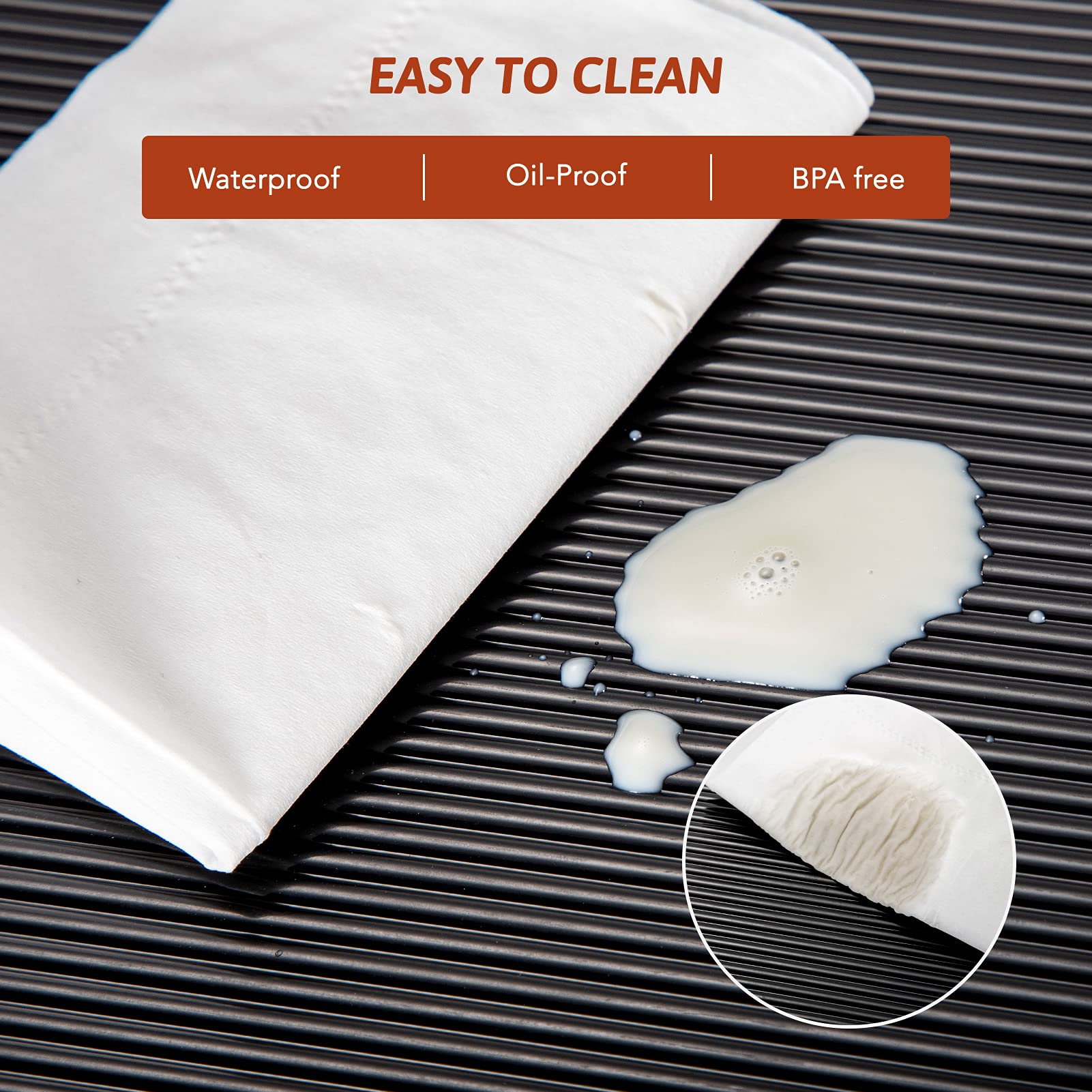 Glotoch Shelf Liner for Kitchen Cabinets Non Adhesive, 12" x20FT(240 Inch) Non Slip Drawer Liners, Waterproof Shelf Paper Closet Liners for Refrigerator Gray