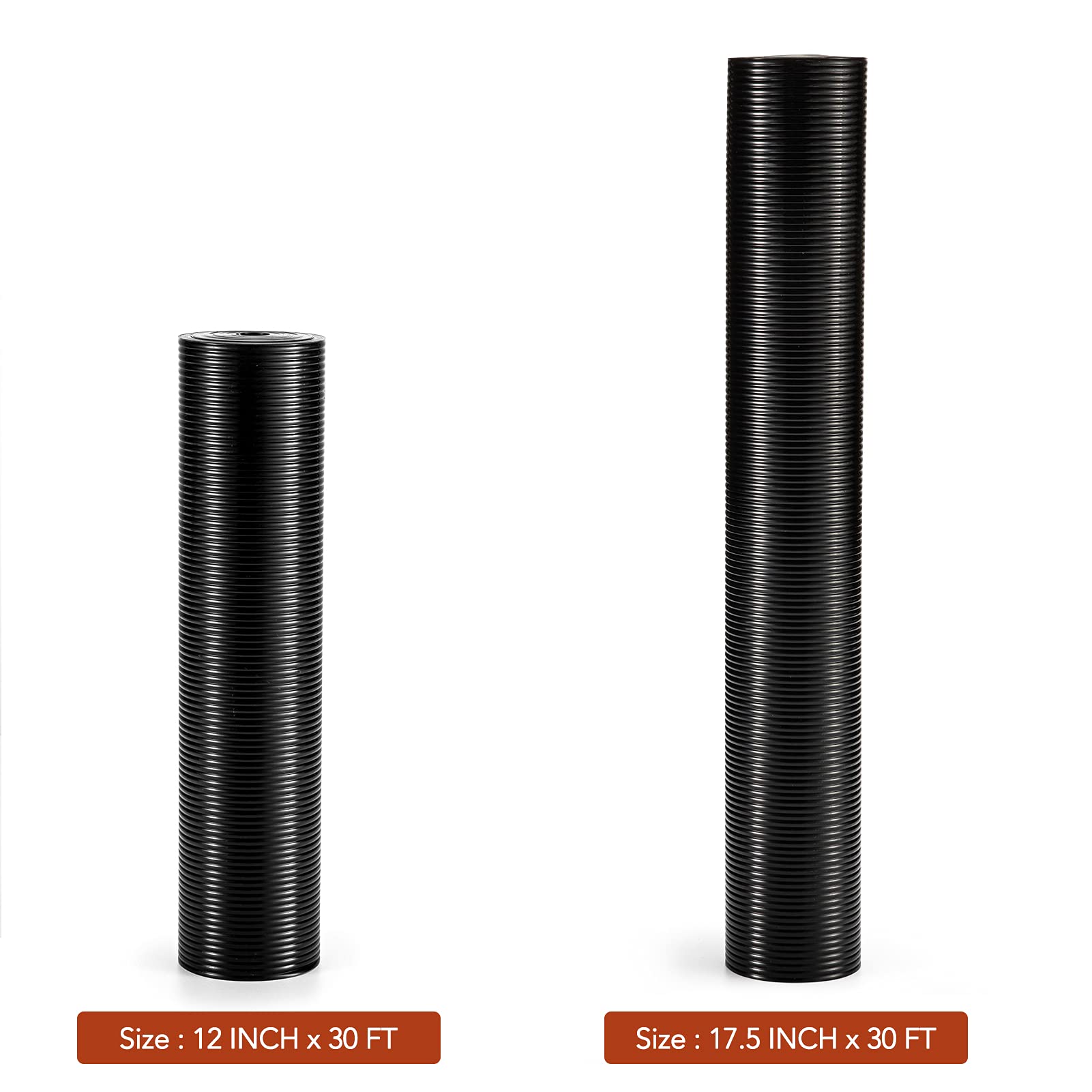 Glotoch Shelf Liner for Kitchen Cabinets Non Adhesive, 12" x20FT(240 Inch) Non Slip Drawer Liners, Waterproof Shelf Paper Closet Liners for Refrigerator Gray