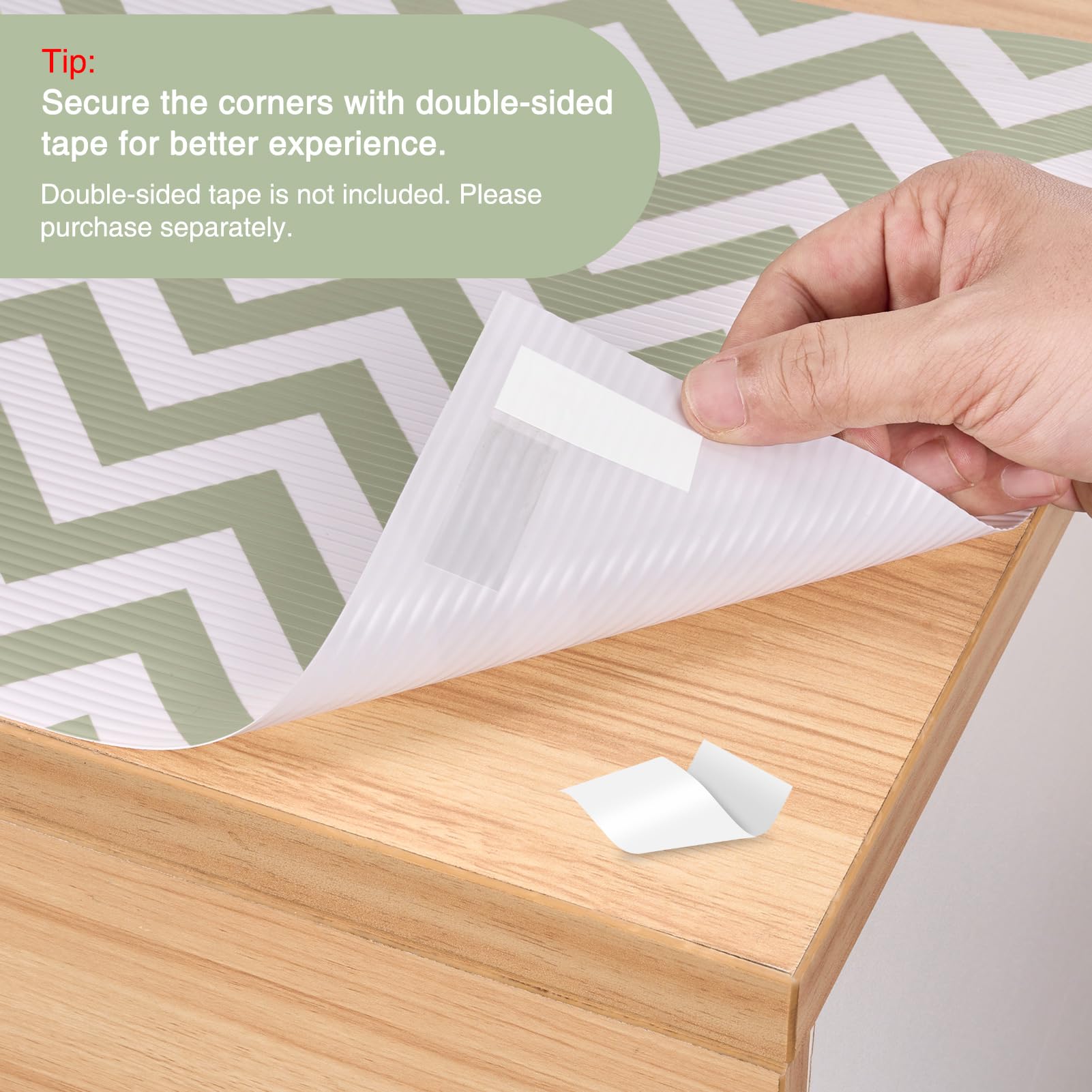 Glotoch Shelf Liner for Kitchen Cabinets Non Adhesive, 12" x20FT(240 Inch) Non Slip Drawer Liners, Waterproof Shelf Paper Closet Liners for Refrigerator Gray