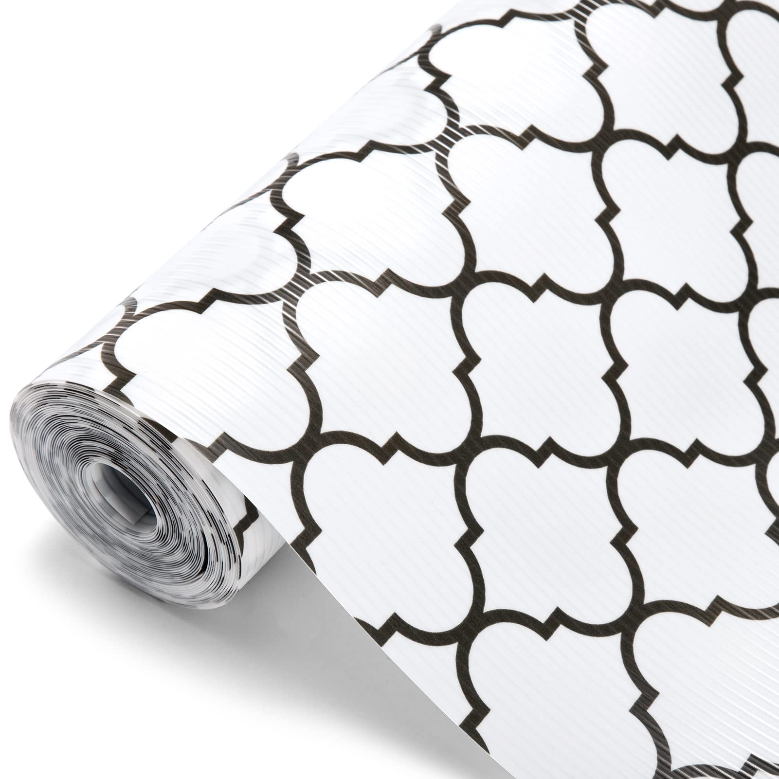 Glotoch Shelf Liner for Kitchen Cabinets Non Adhesive, 12" x20FT(240 Inch) Non Slip Drawer Liners, Waterproof Shelf Paper Closet Liners for Refrigerator Gray