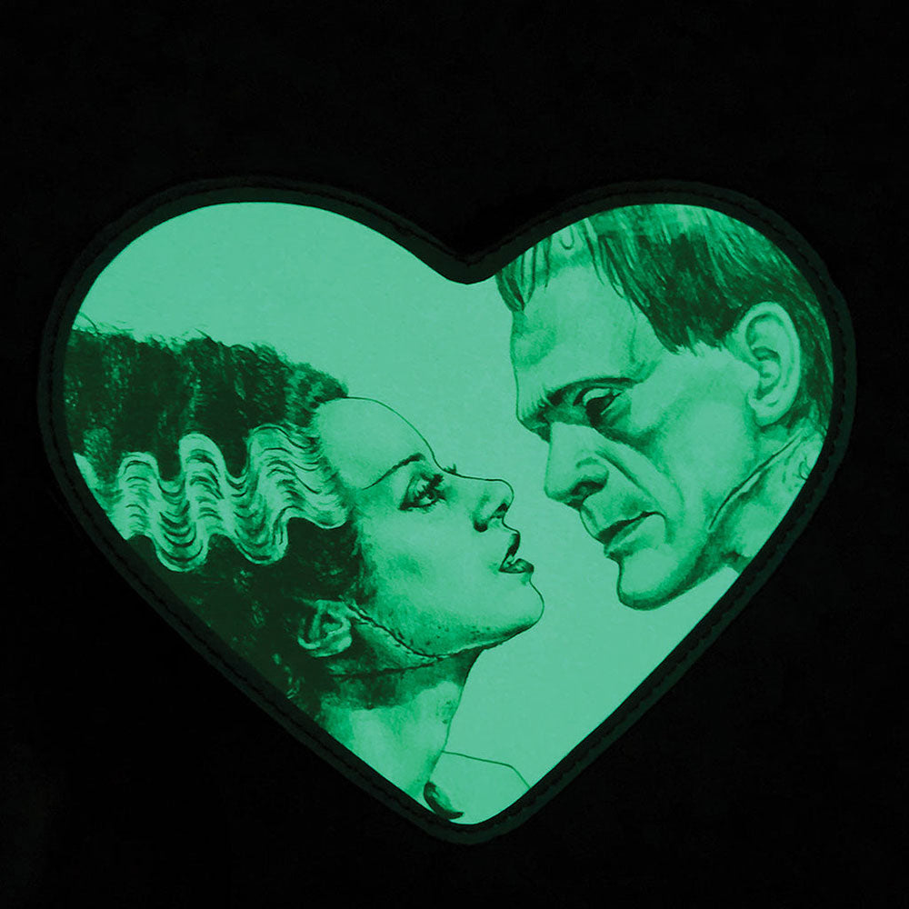 Glow In The Dark Heart Shape Frank W/ Bride Wristlet