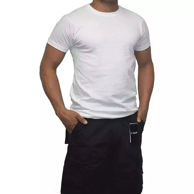 Gman T-Shirt Round Neck/V-Neck for Man (3-Pack)