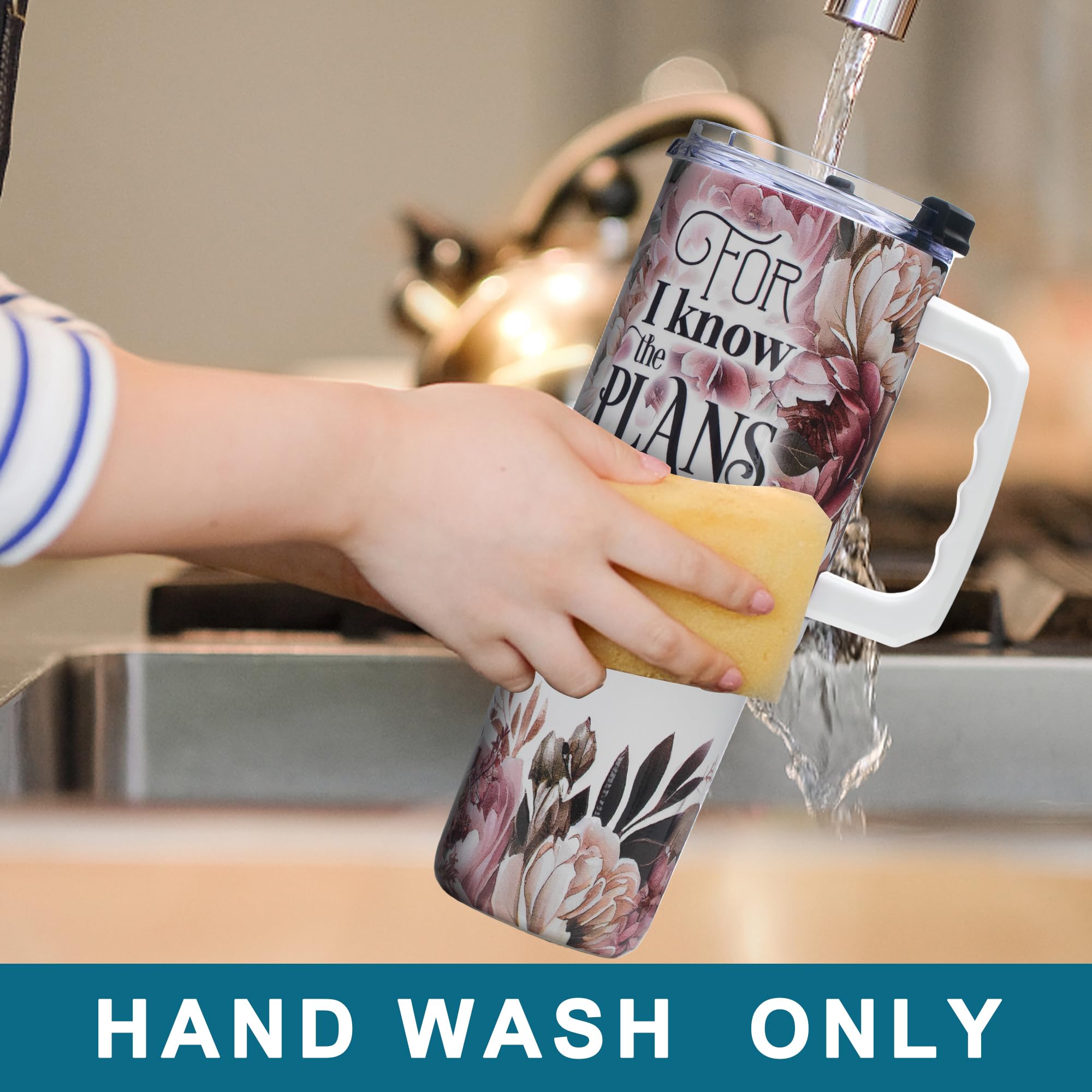 Gome 40oz American Flag & Eagle Tumbler – Patriotic 4th of July Gifts for Men, Veterans & Military, Insulated Stainless Steel Cup with Handle, Lid & Straw, Independence Day Gift for Dad