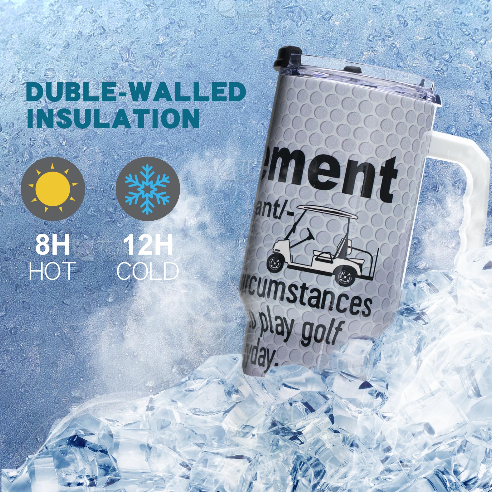 Gome 40oz Neon Gaming Tumbler - Gamer Gifts for Men & Boys - Birthday Gifts for Game Lovers, Boyfriend Insulated Stainless Steel Gamer Cup with Handle