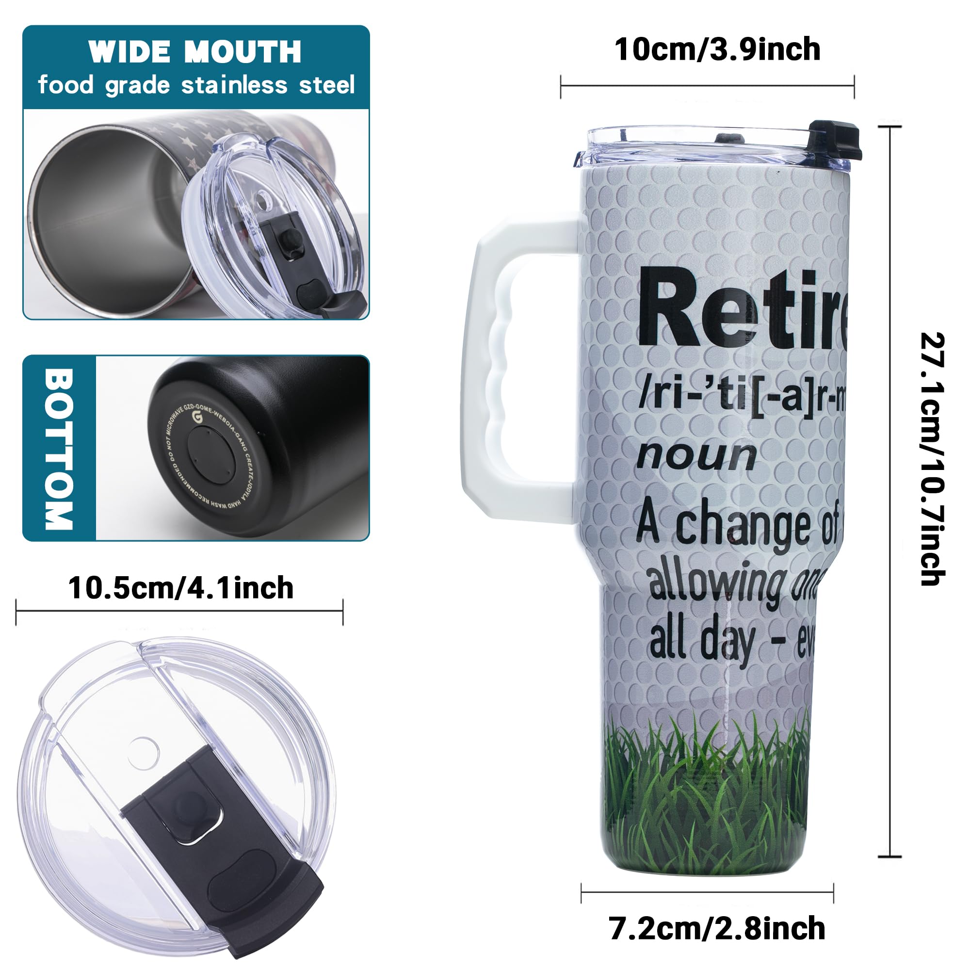 Gome 40oz Neon Gaming Tumbler - Gamer Gifts for Men & Boys - Birthday Gifts for Game Lovers, Boyfriend Insulated Stainless Steel Gamer Cup with Handle