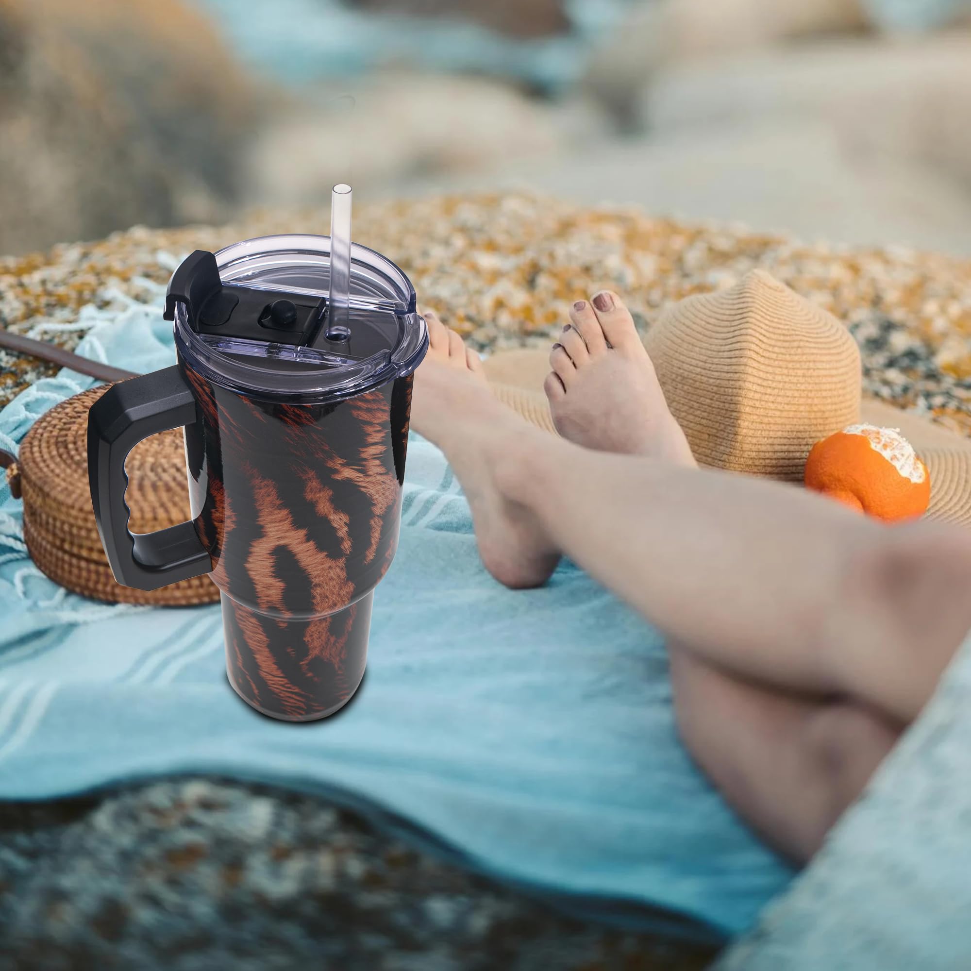 Gome 40oz Neon Gaming Tumbler - Gamer Gifts for Men & Boys - Birthday Gifts for Game Lovers, Boyfriend Insulated Stainless Steel Gamer Cup with Handle