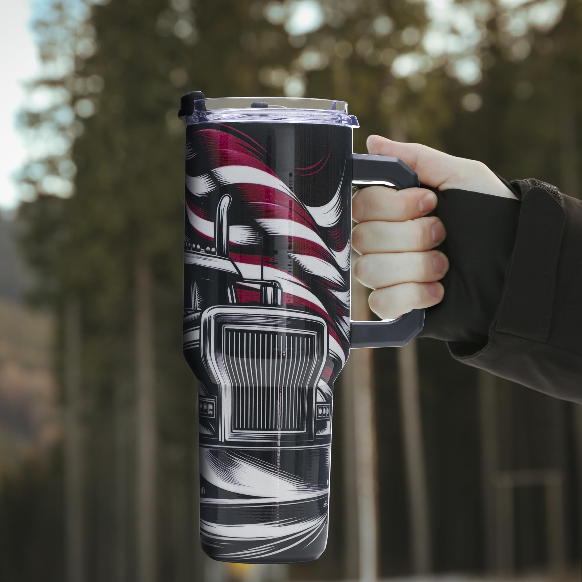 Gome 40oz Neon Gaming Tumbler - Gamer Gifts for Men & Boys - Birthday Gifts for Game Lovers, Boyfriend Insulated Stainless Steel Gamer Cup with Handle