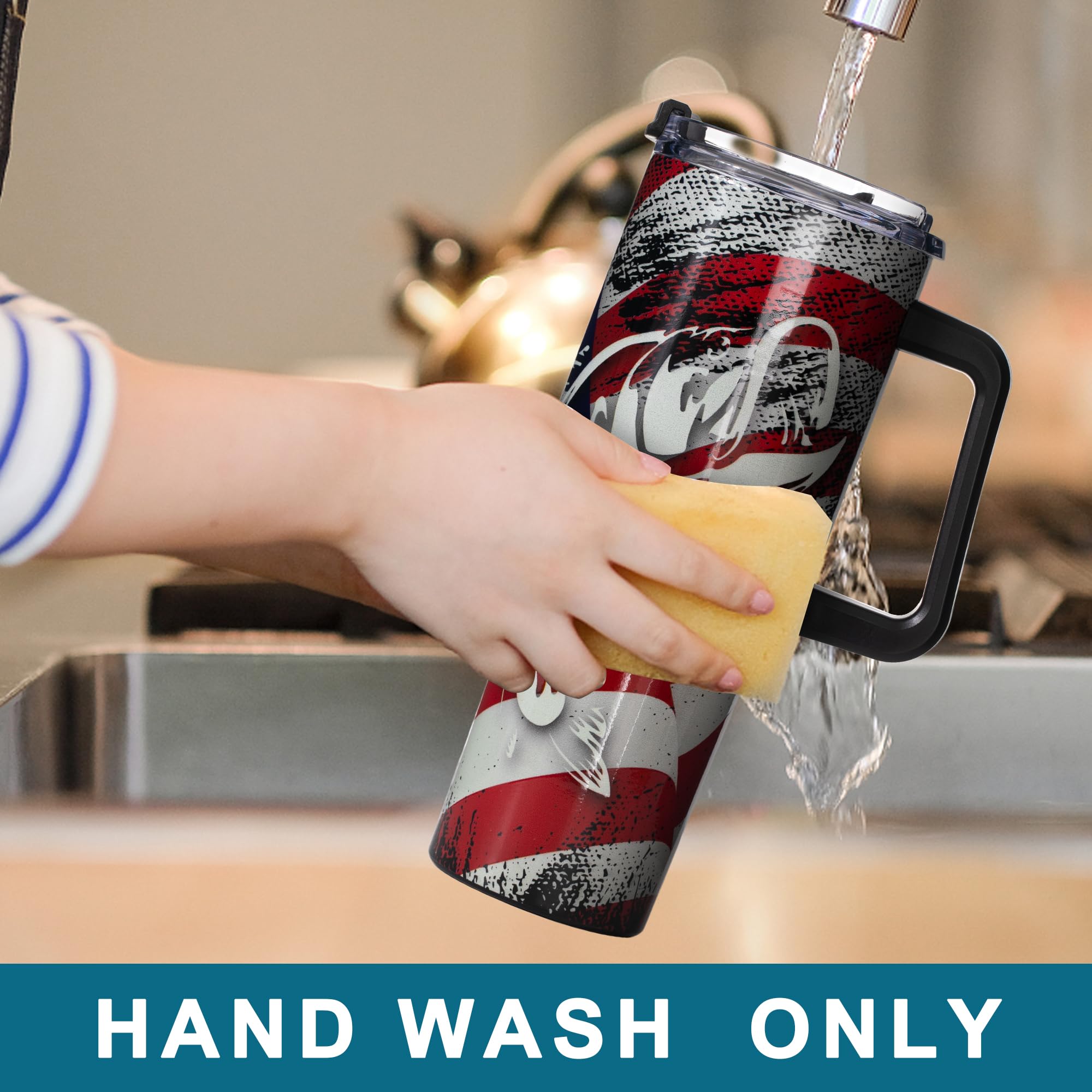 Gome 40oz Neon Gaming Tumbler - Gamer Gifts for Men & Boys - Birthday Gifts for Game Lovers, Boyfriend Insulated Stainless Steel Gamer Cup with Handle