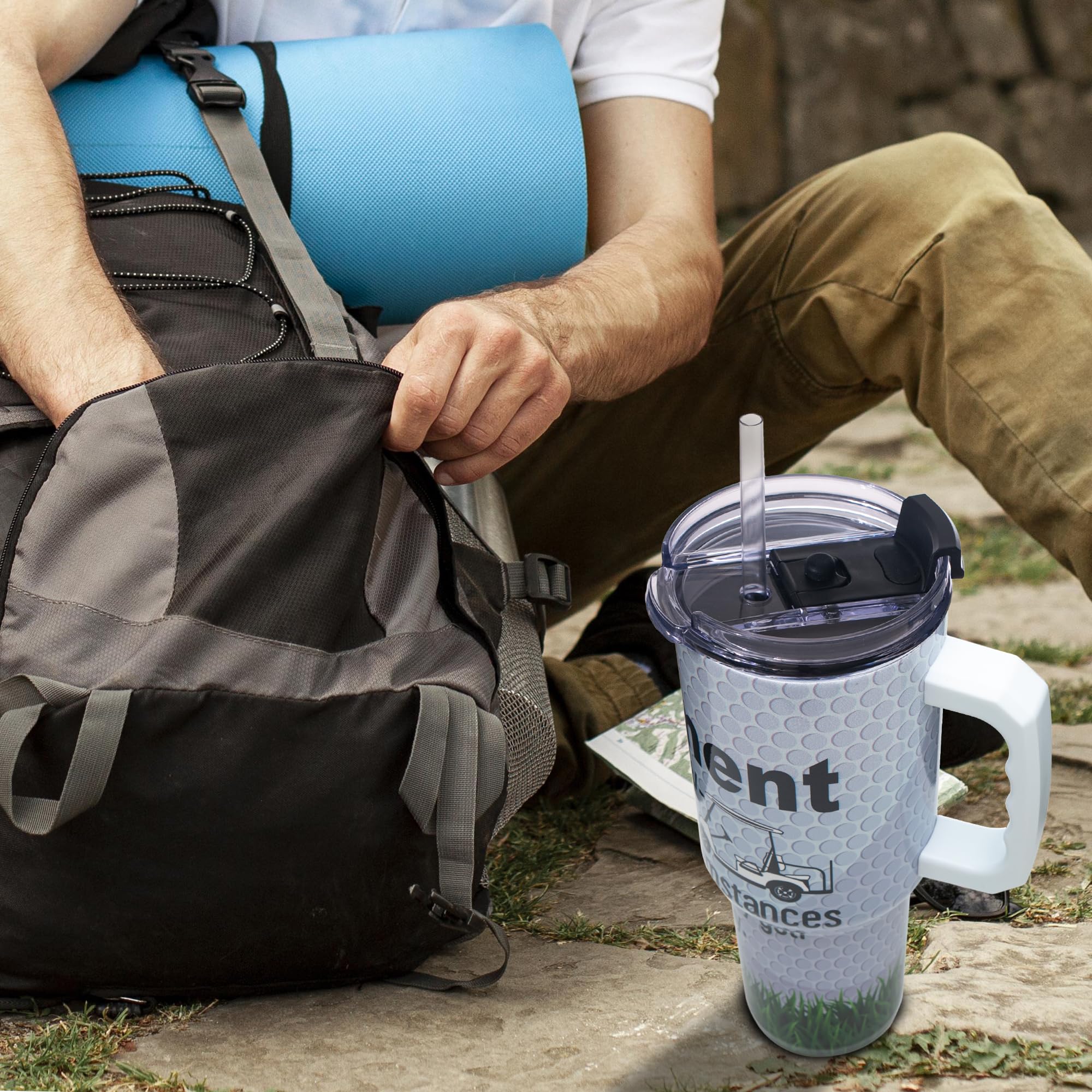 Gome 40oz Neon Gaming Tumbler - Gamer Gifts for Men & Boys - Birthday Gifts for Game Lovers, Boyfriend Insulated Stainless Steel Gamer Cup with Handle