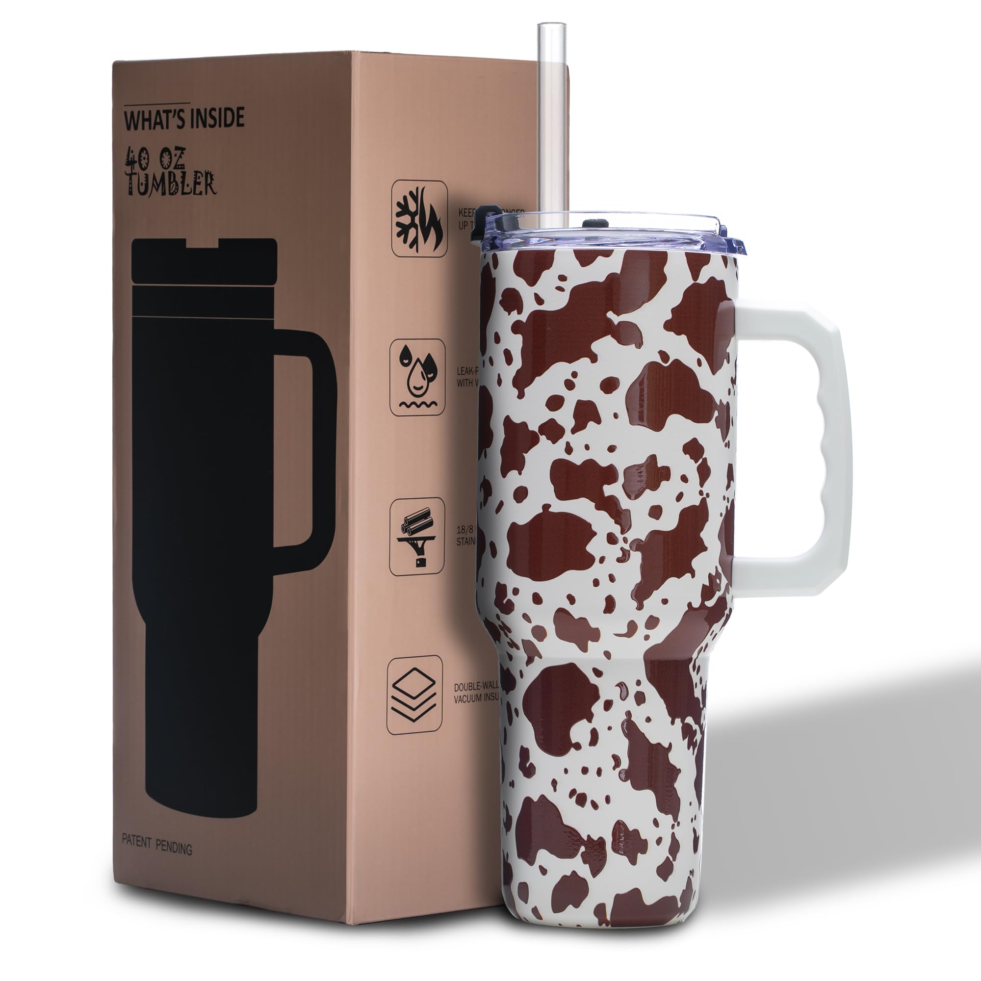 Gome 40oz Neon Gaming Tumbler - Gamer Gifts for Men & Boys - Birthday Gifts for Game Lovers, Boyfriend Insulated Stainless Steel Gamer Cup with Handle