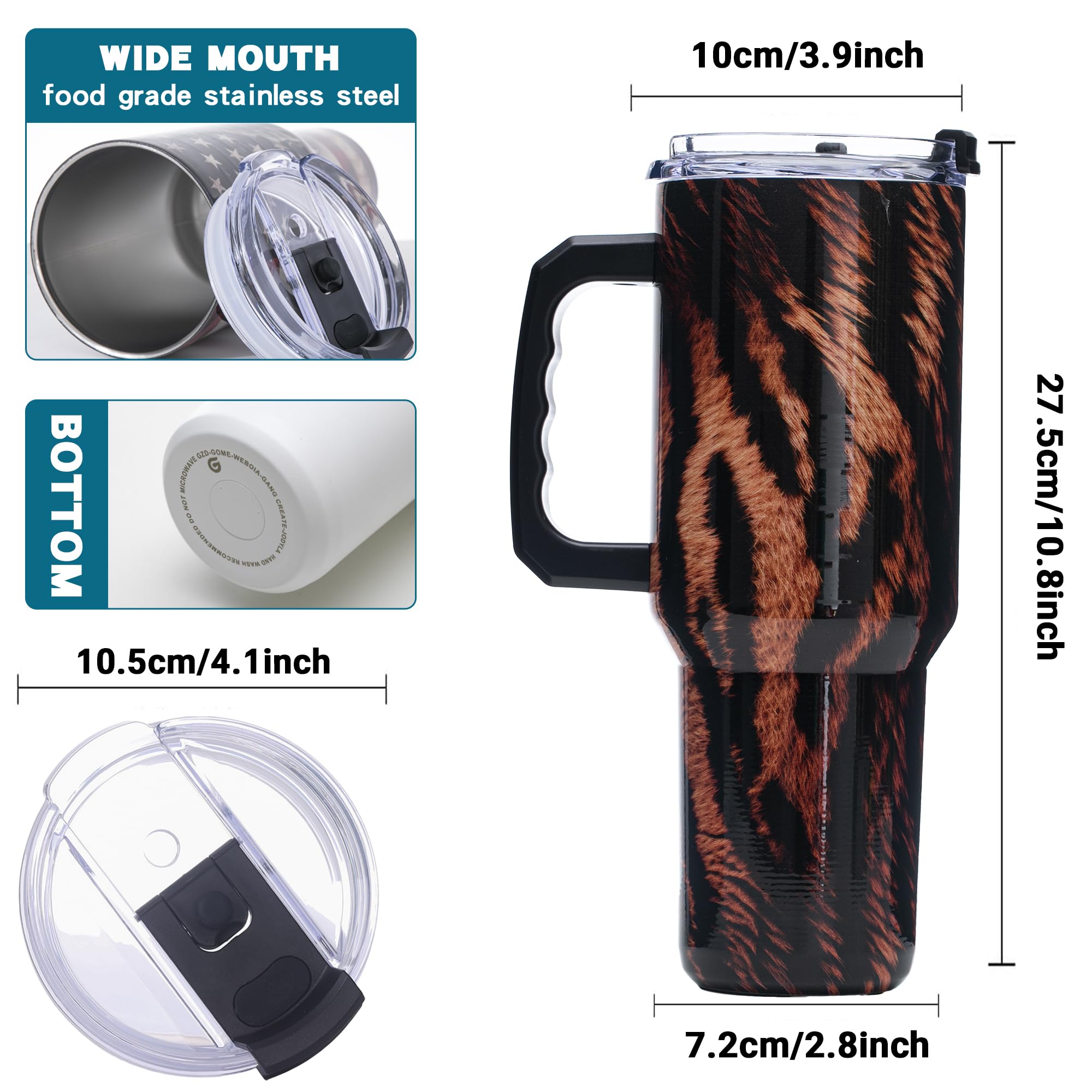 Gome 40oz Neon Gaming Tumbler - Gamer Gifts for Men & Boys - Birthday Gifts for Game Lovers, Boyfriend Insulated Stainless Steel Gamer Cup with Handle