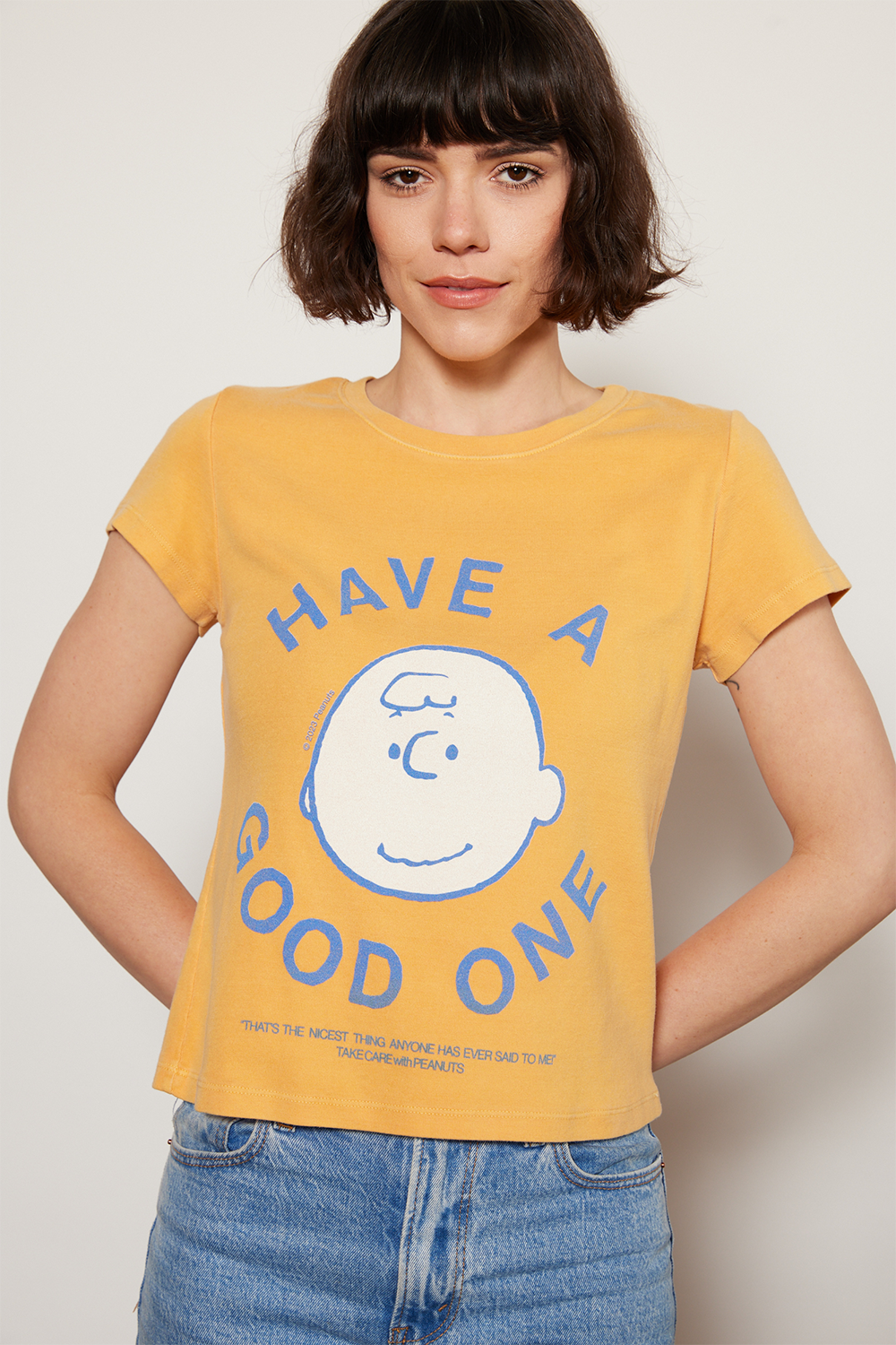 Peanuts Have A Good One Baby Tee by People of Leisure