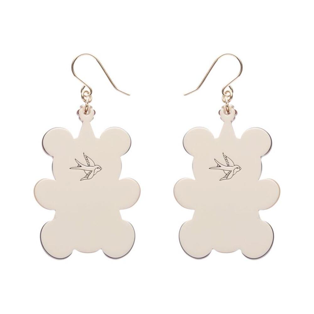 Grand Prize Teddy Drop Earrings by Erstwilder