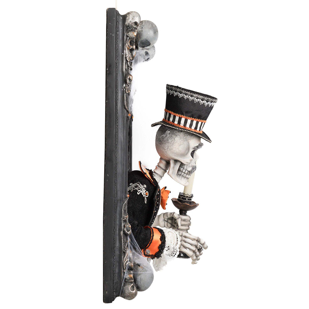 Great Grandpa Macabre Wall Piece with Candle by Katherine's Collection