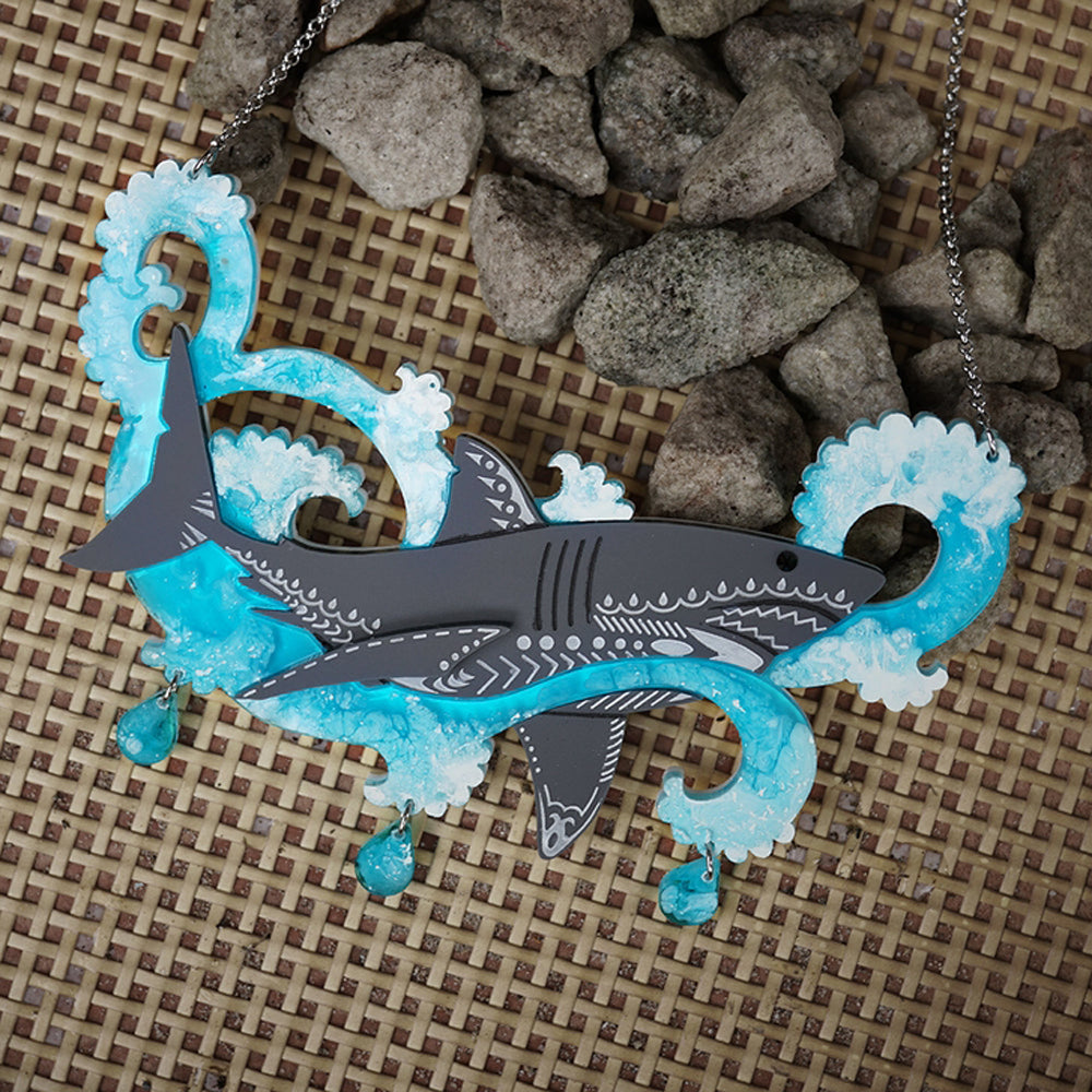 Great White Necklace by Lost Kiwi Designs