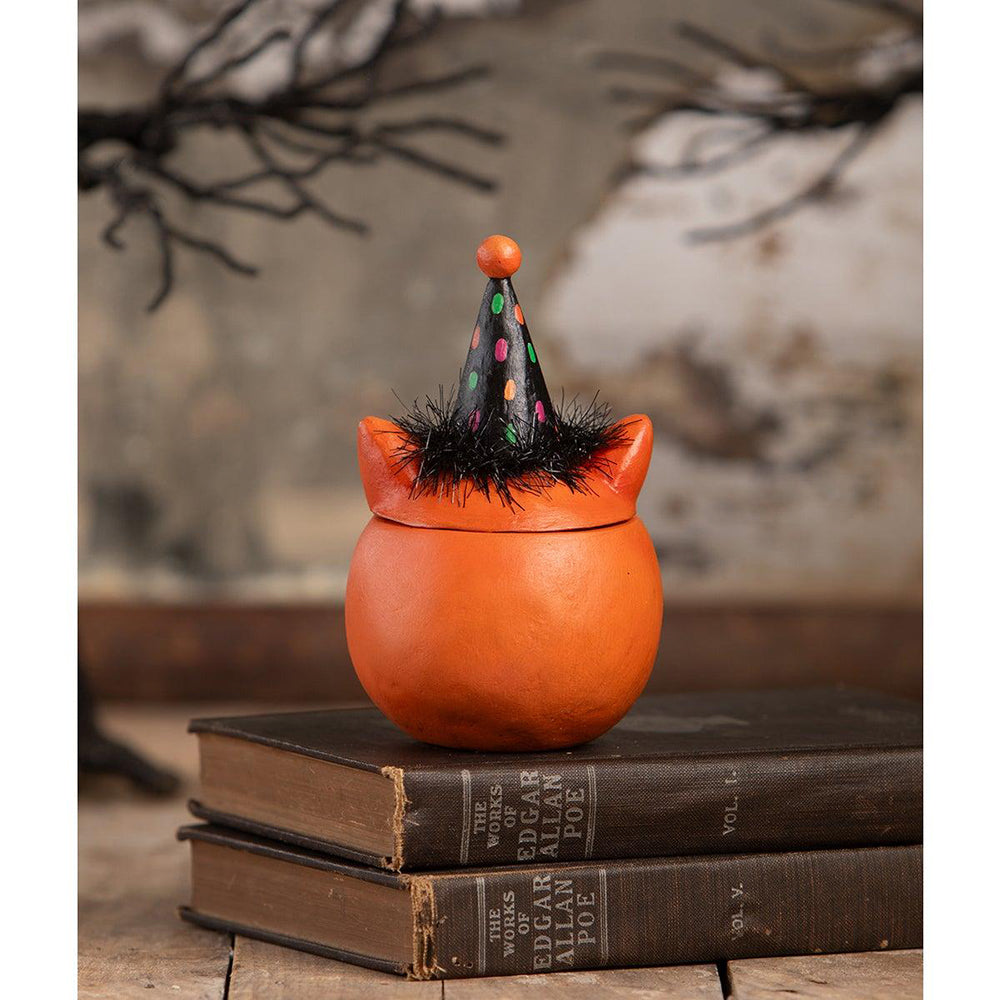 Green Eyed Copper Cat by Johanna Parker for Bethany Lowe Designs