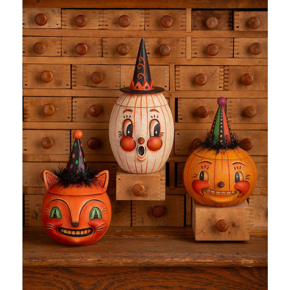 Green Eyed Copper Cat by Johanna Parker for Bethany Lowe Designs