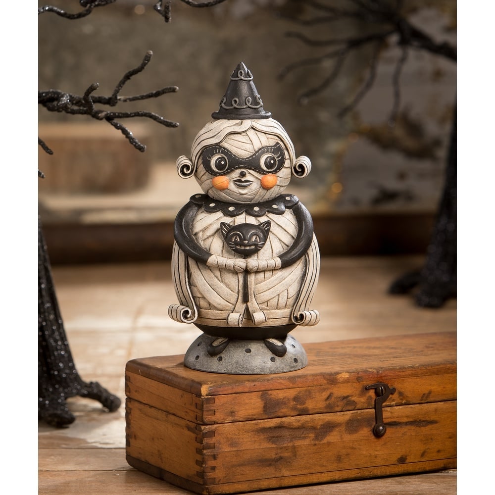 Grinning Mumma Mia Spooks Jar by Johanna Parker Bethany Lowe