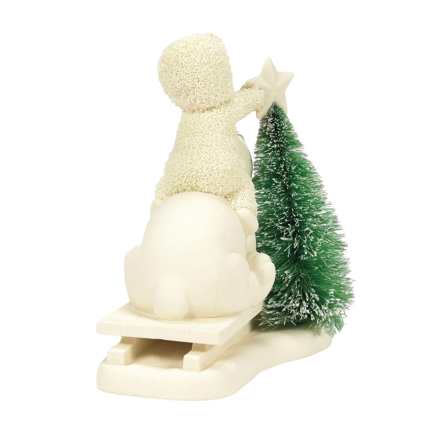Polar Bear Lift Figurine