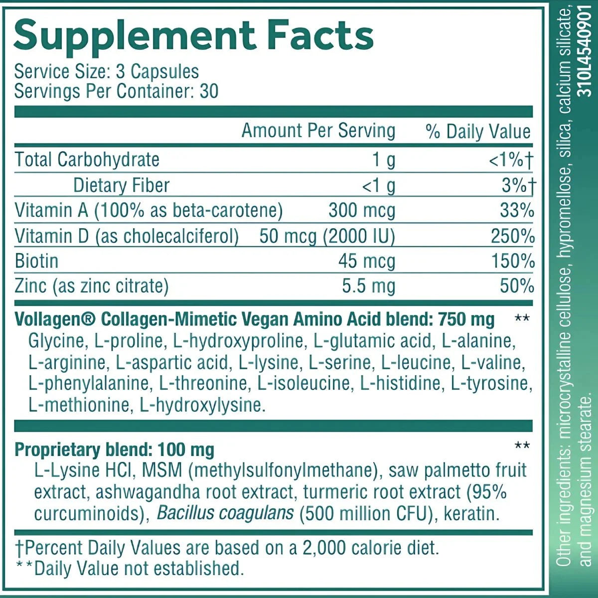 Hair & Scalp Vitamins