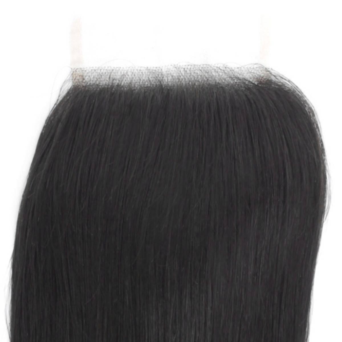 Brazilian Silky Straight 4x4 Transparent Lace Human Hair Closure