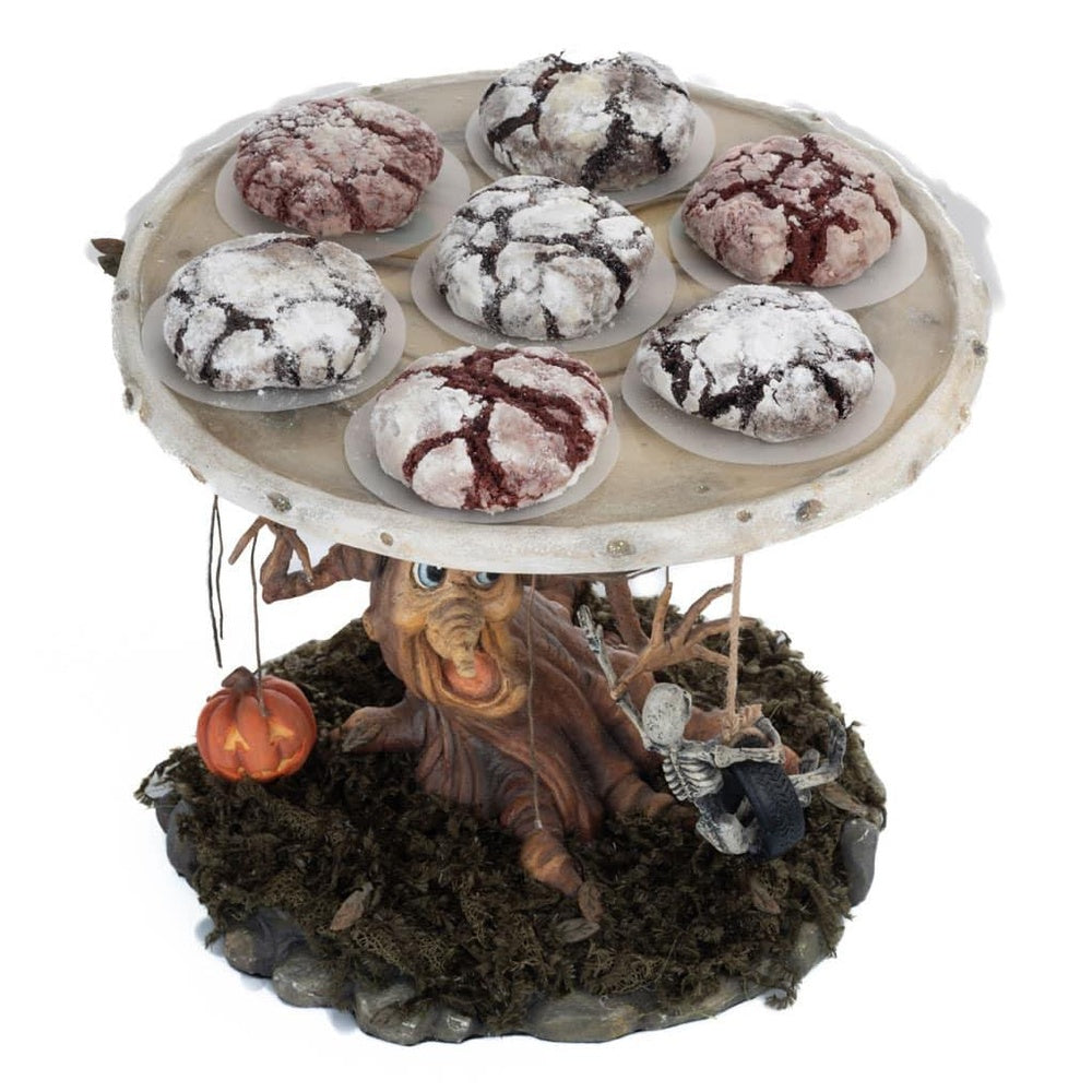 Halloween Hollow Tree Cake Plate by Katherine's Collection