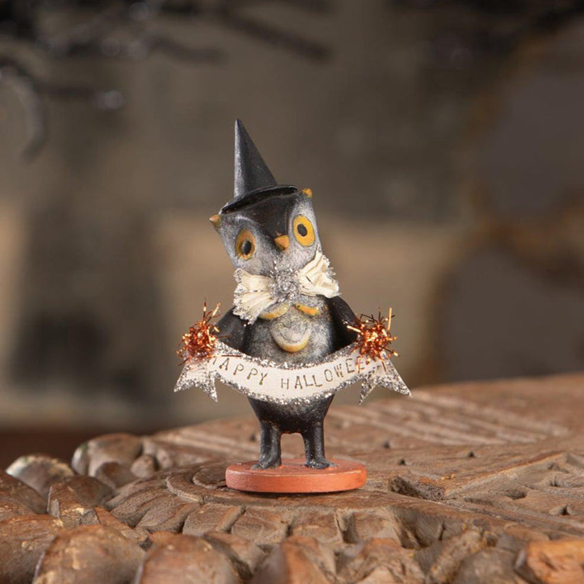 Happy Halloween Owl by Bethany Lowe Designs