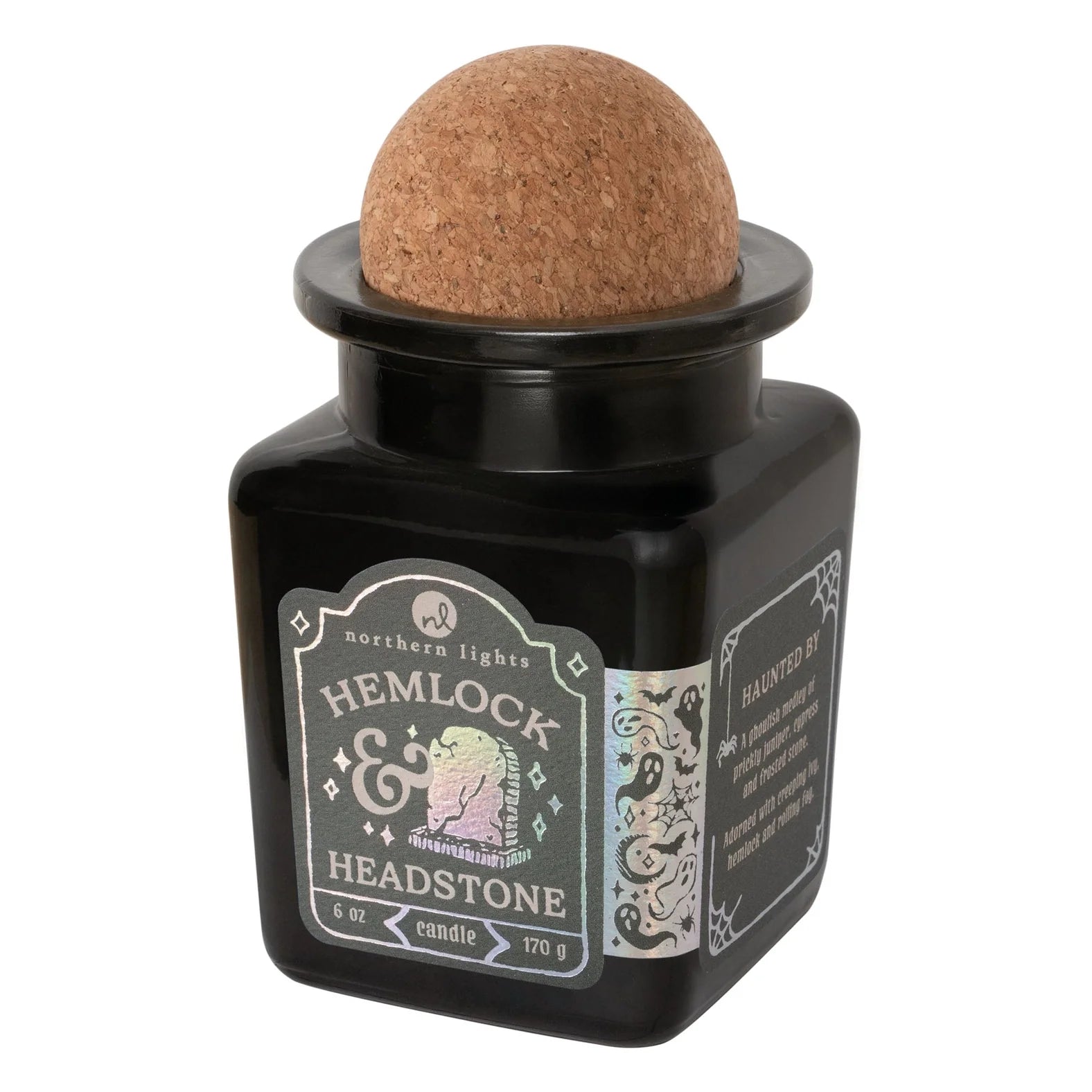 Hemlock & Headstone Soy Candle