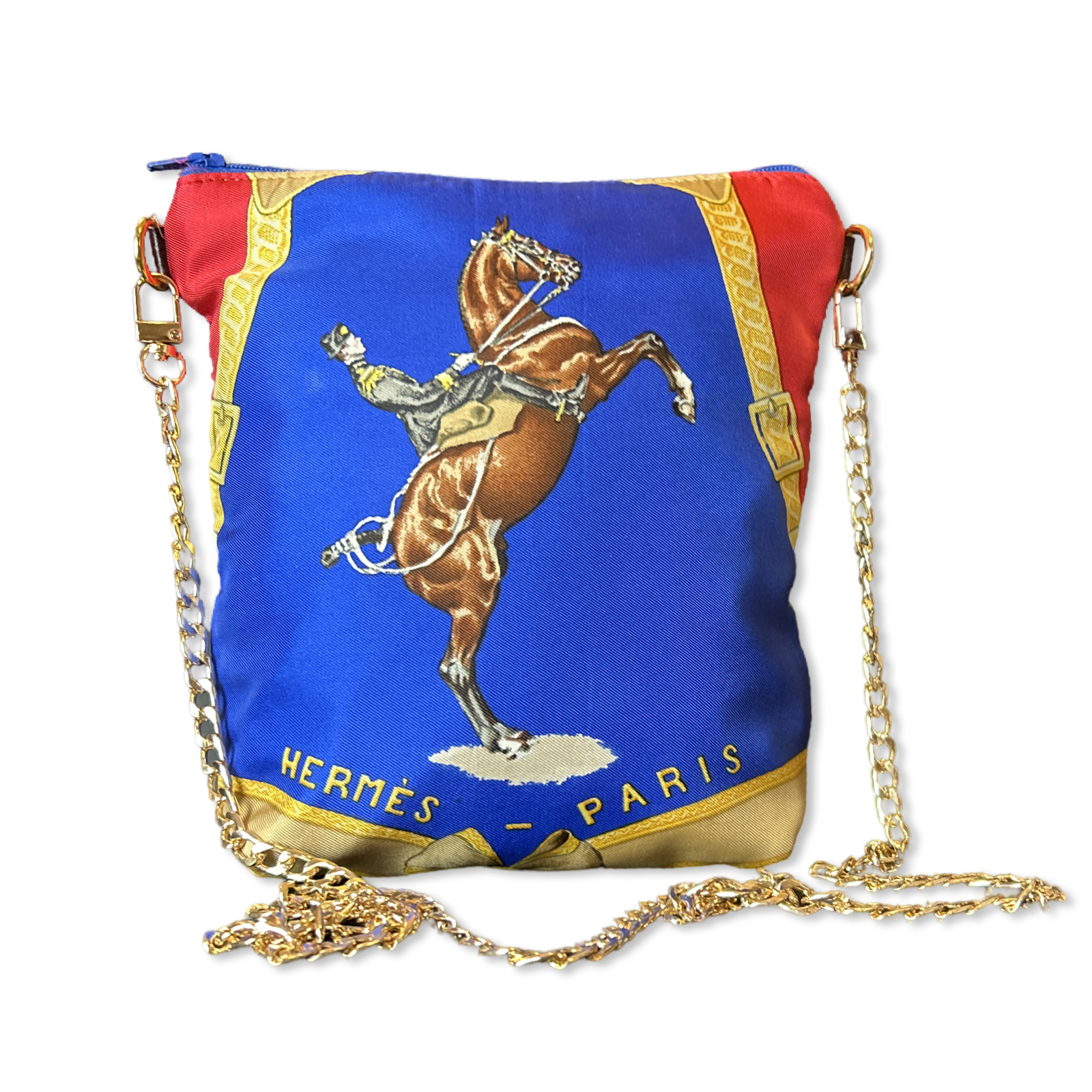 General l'Hotte Vintage Scarf Crossbody Bag