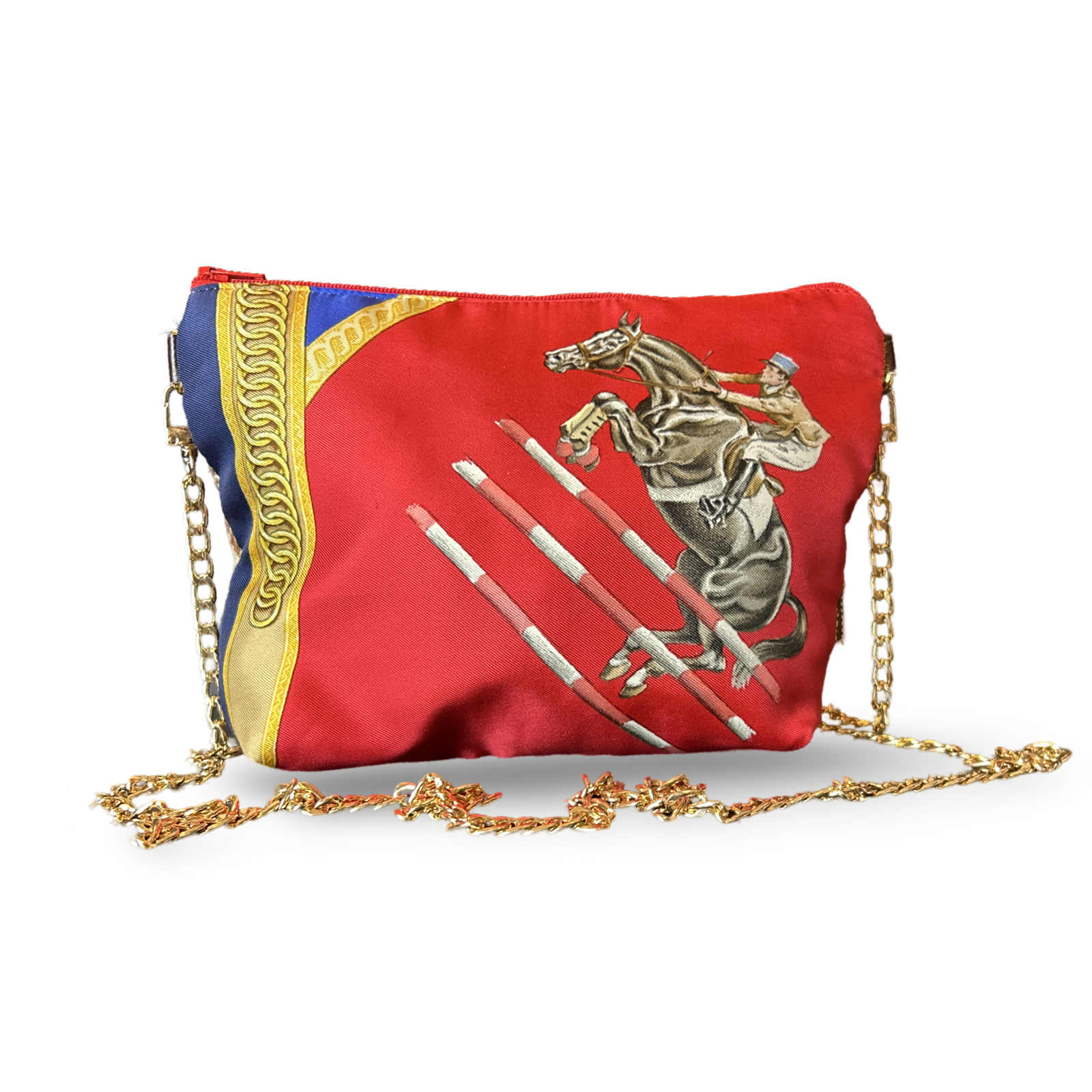 General l'Hotte Vintage Scarf Crossbody Bag