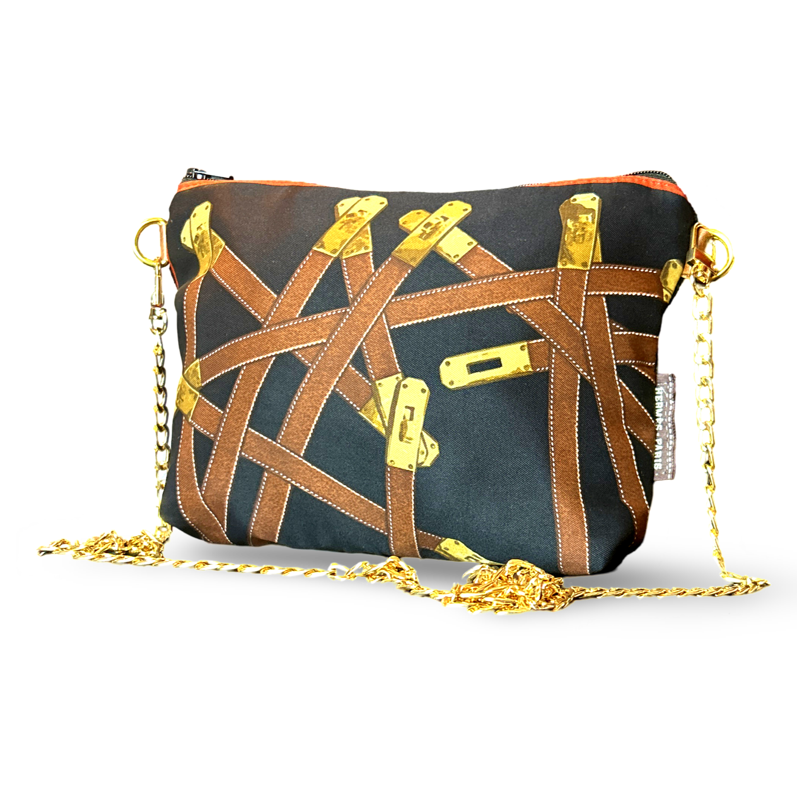 Très Kelly Vintage Scarf Crossbody Bag