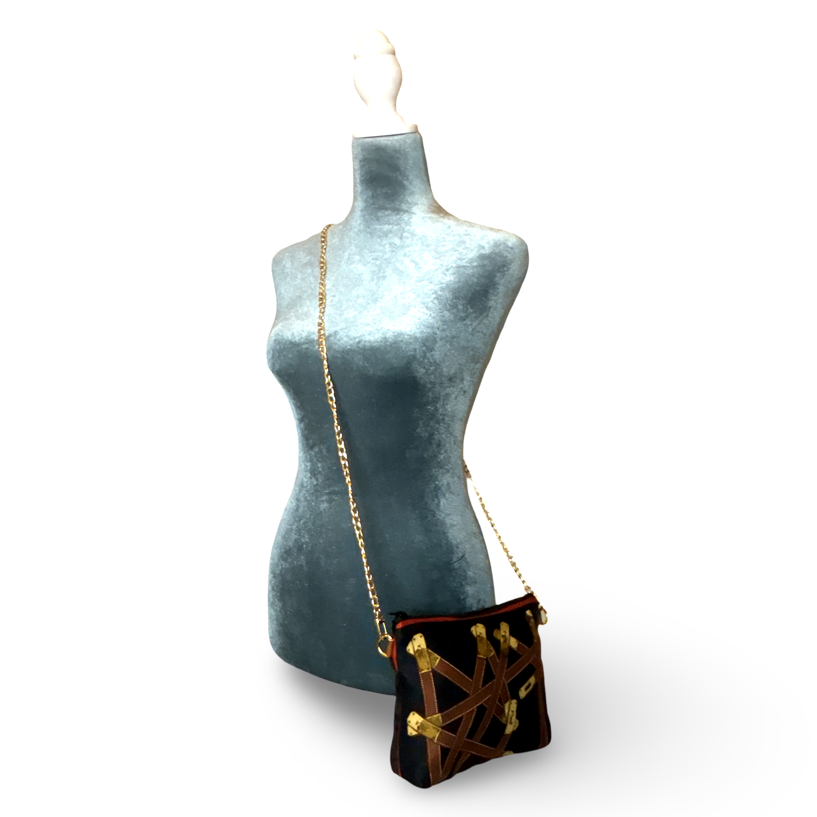 Très Kelly Vintage Scarf Crossbody Bag