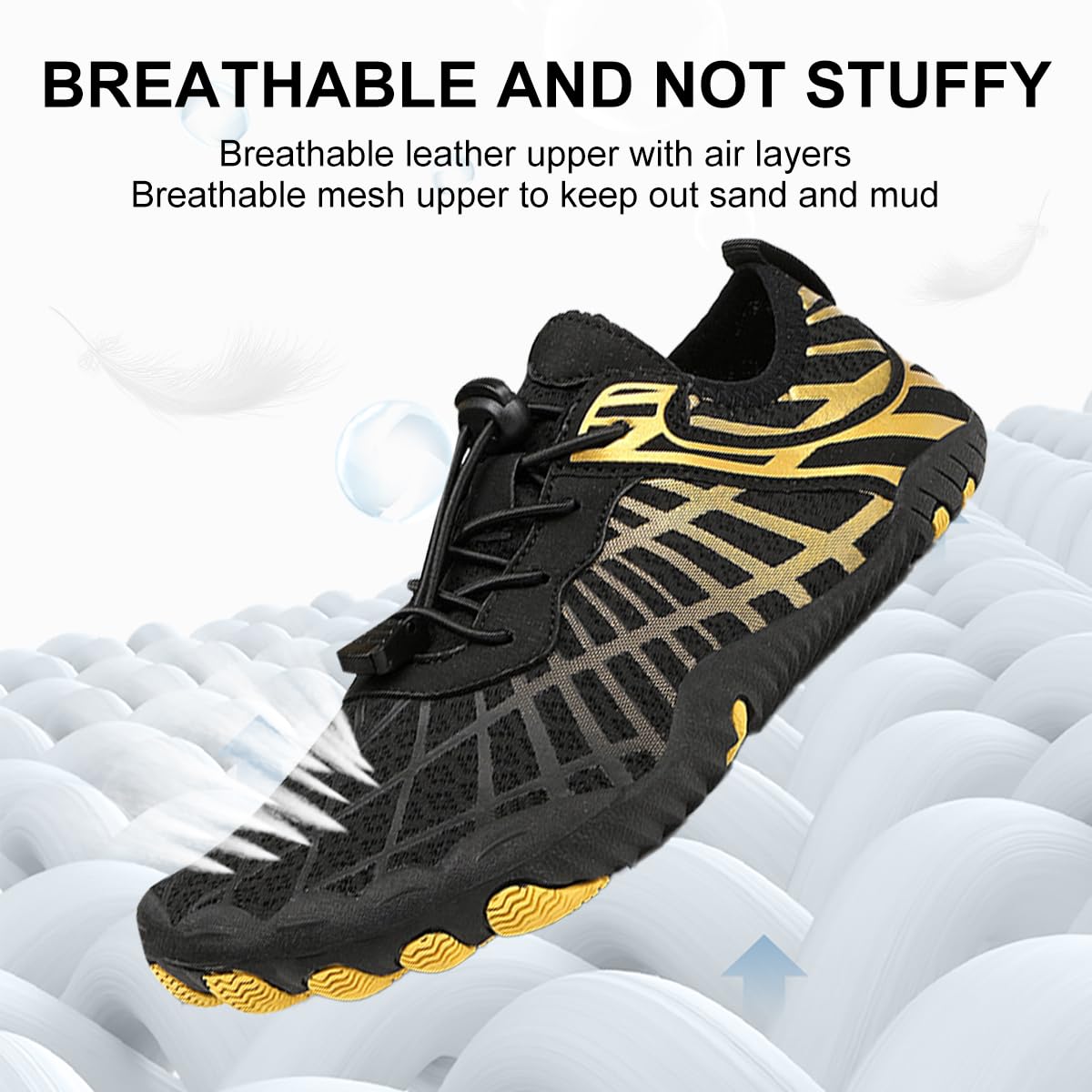 Hiking Barefoot Shoes Womens Mens,Pro-Healthy&Non-Slip Water Shoe for Women Men, Wide Toe Running Shoes Boots Sneakers Unisex