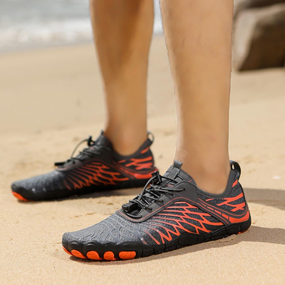 Hiking Barefoot Shoes Womens Mens,Pro-Healthy&Non-Slip Water Shoe for Women Men, Wide Toe Running Shoes Boots Sneakers Unisex