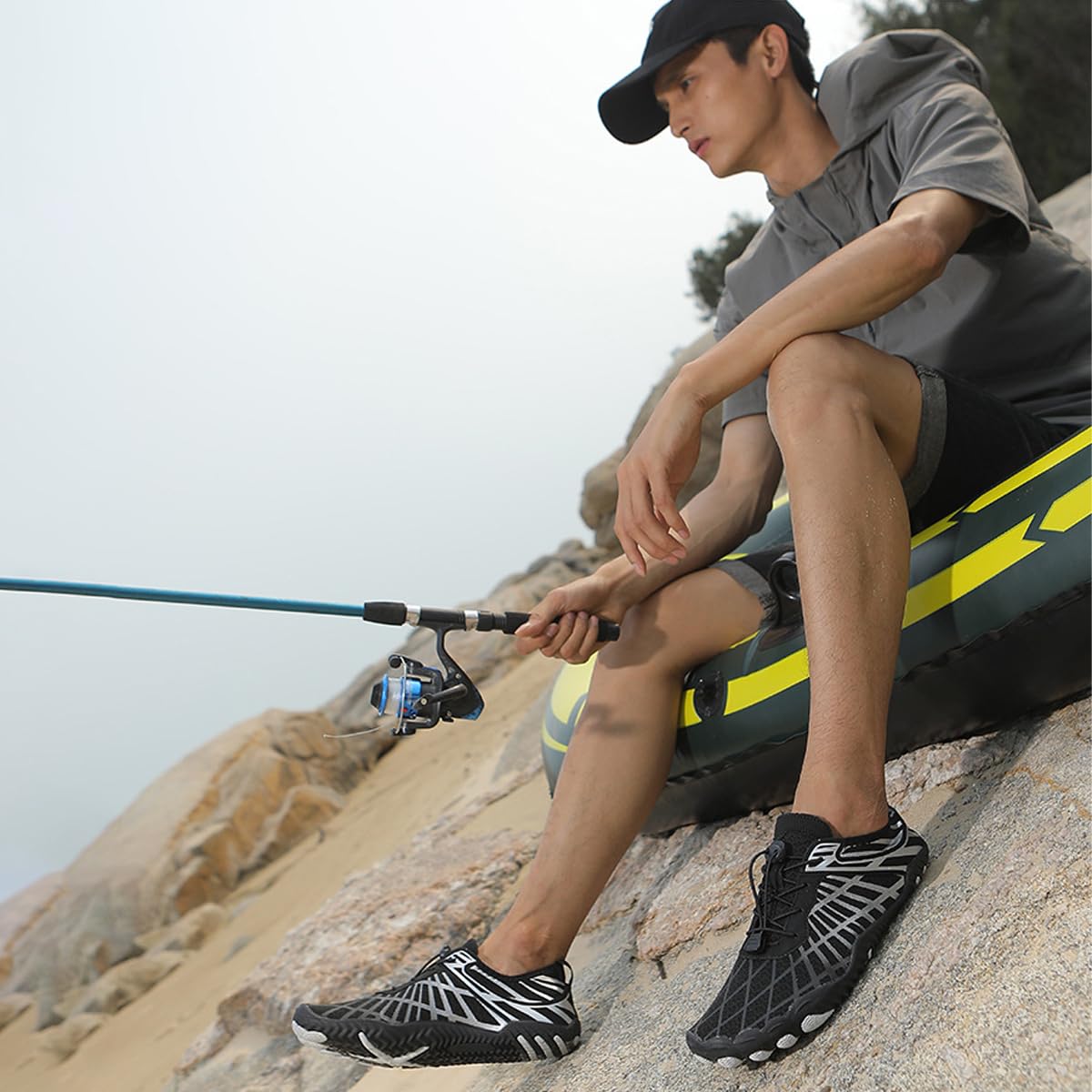 Hiking Barefoot Shoes Womens Mens,Pro-Healthy&Non-Slip Water Shoe for Women Men, Wide Toe Running Shoes Boots Sneakers Unisex