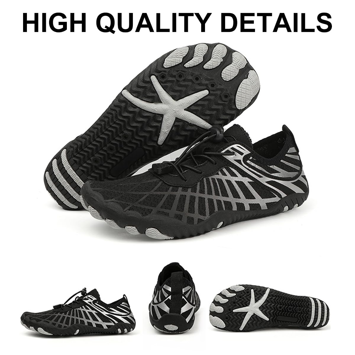Hiking Barefoot Shoes Womens Mens,Pro-Healthy&Non-Slip Water Shoe for Women Men, Wide Toe Running Shoes Boots Sneakers Unisex